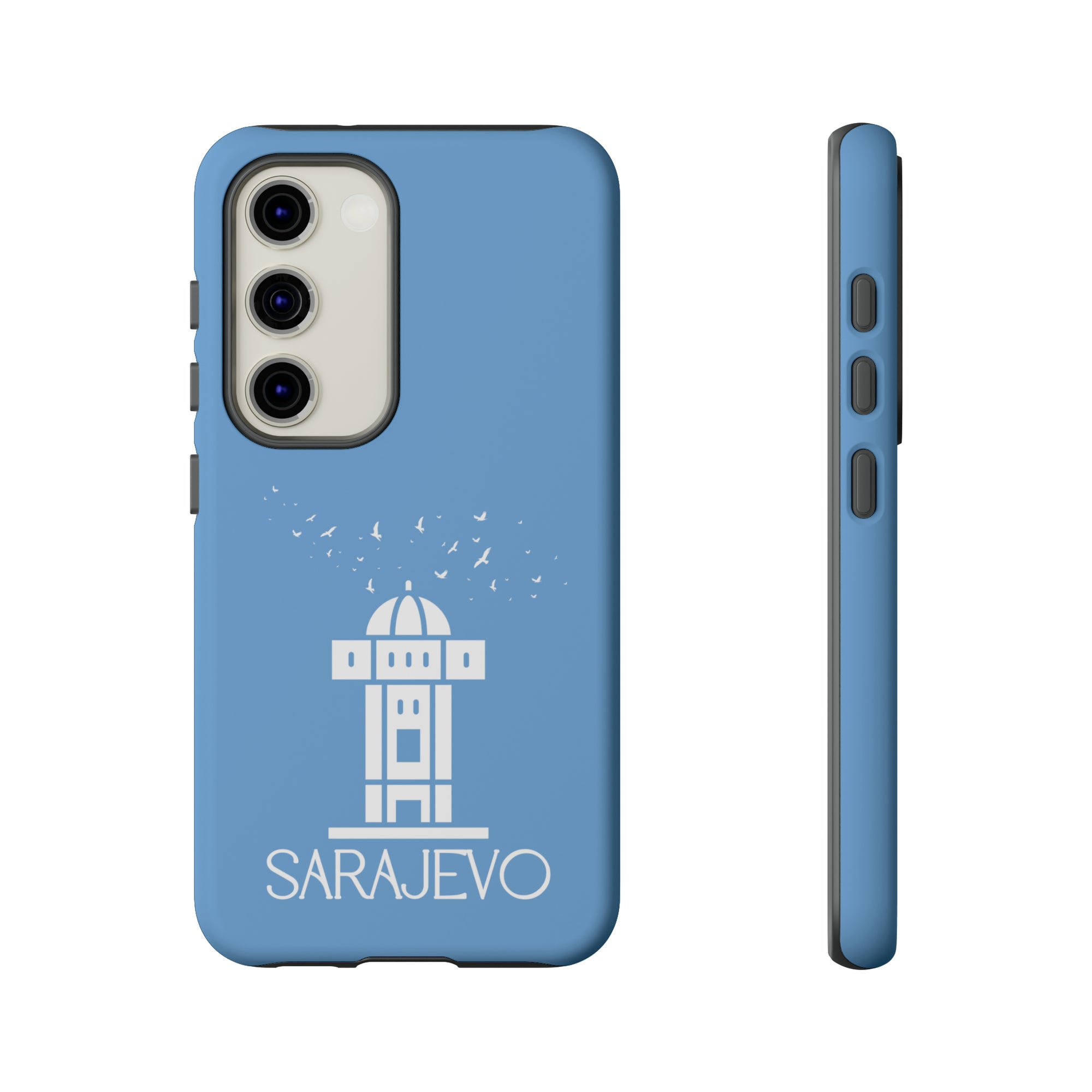 SARAJEVO SEBILJ Phone Case - Light Blue