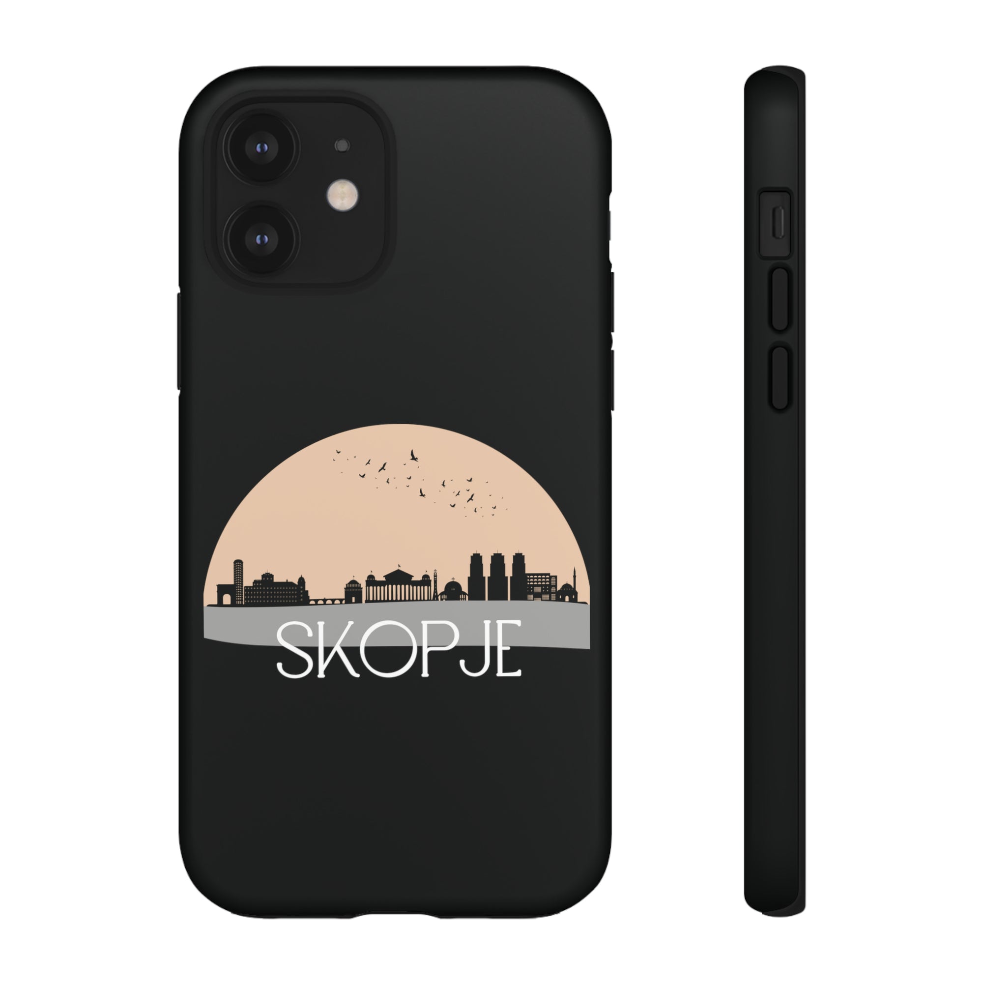 SKOPJE Phone Case - Black