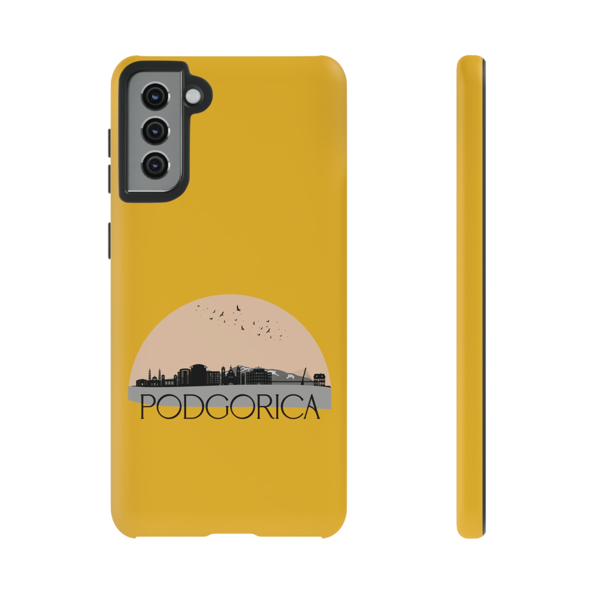 PODGORICA Phone Case - Yellow