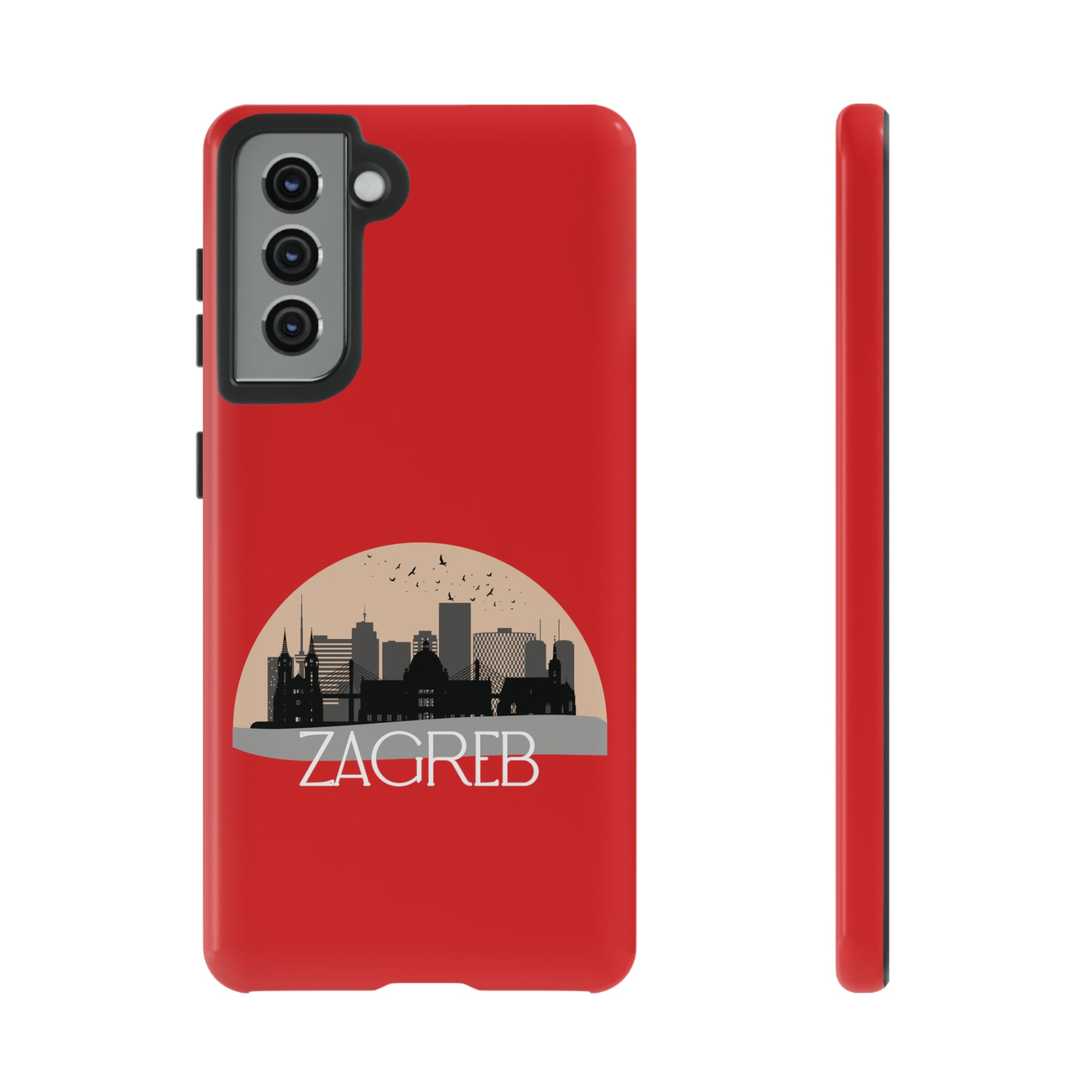 ZAGREB Phone Case - Red