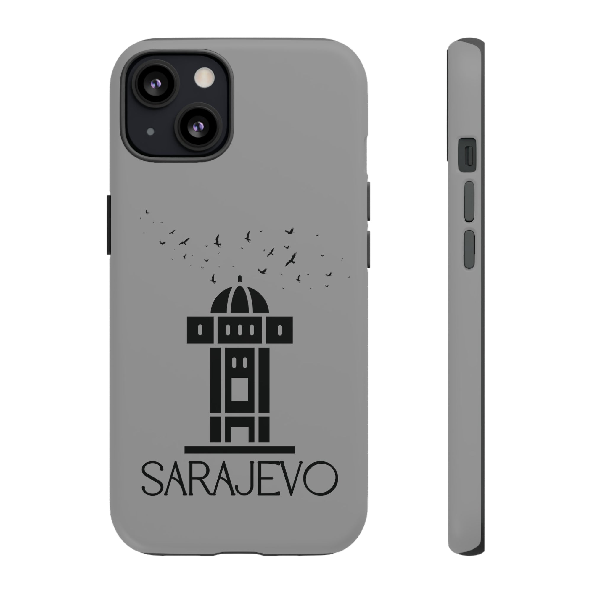 SARAJEVO SEBILJ Phone Case - Grey