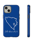 Šeher Bosno Volim Te Phone Case - Blue