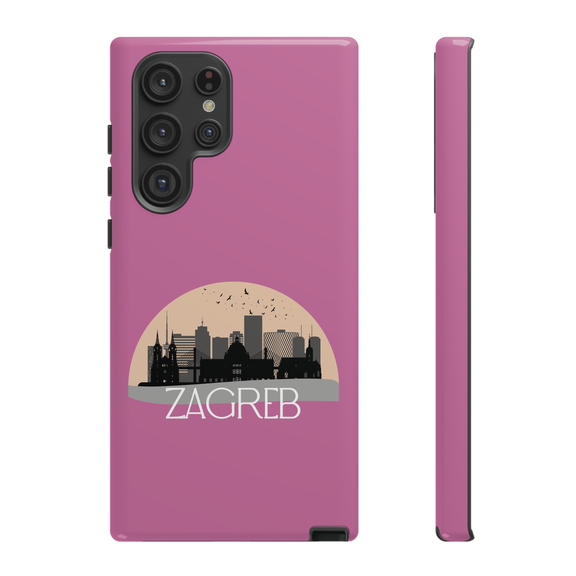 ZAGREB Phone Case - Light Pink