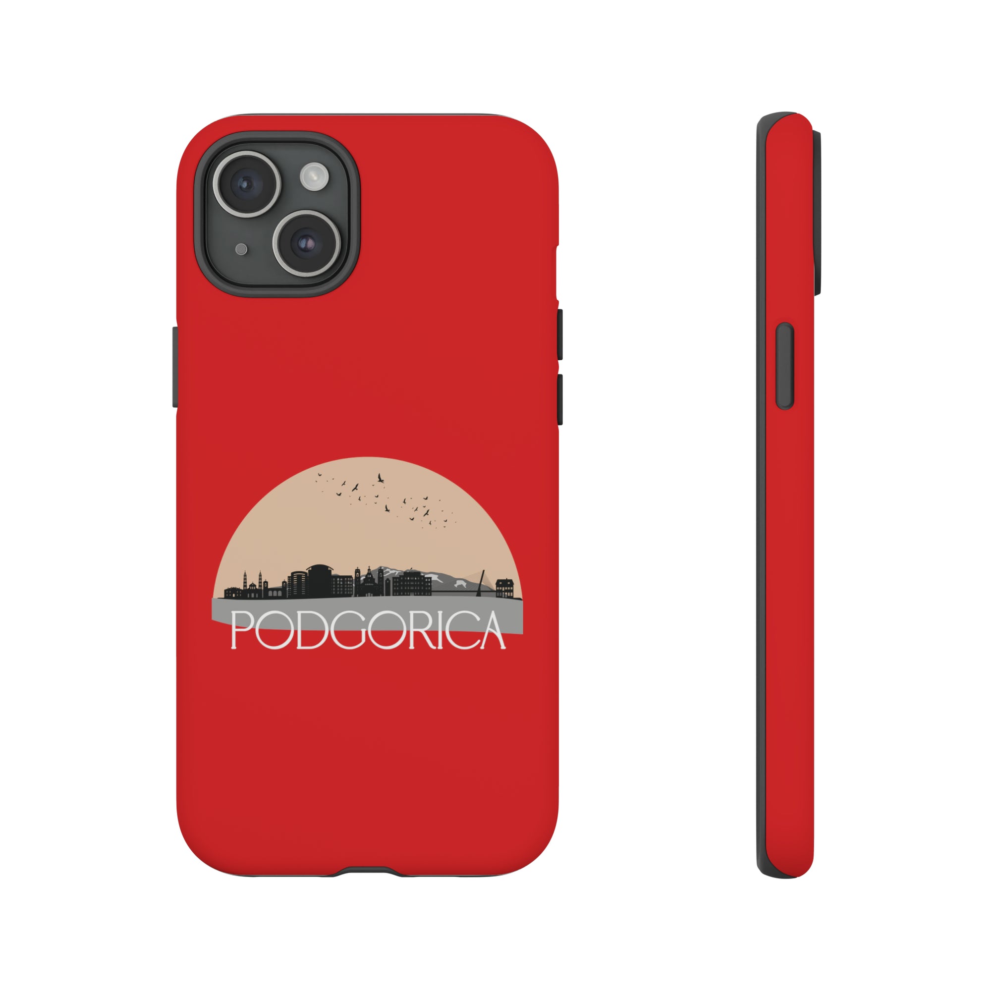 PODGORICA Phone Case - Red