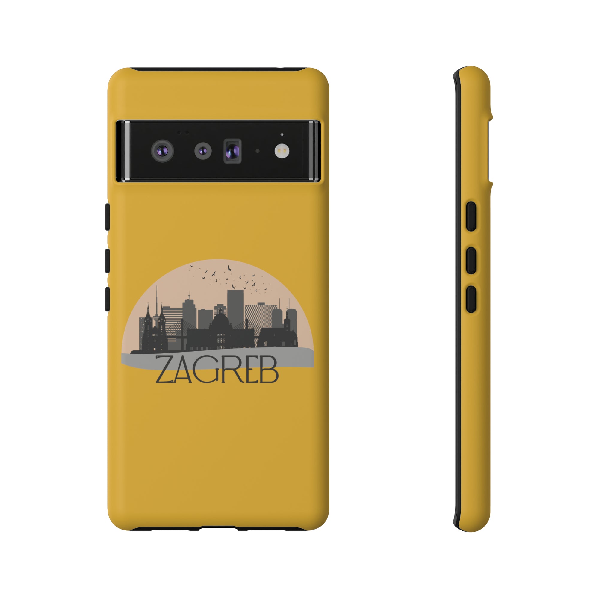 ZAGREB Phone Case - Yellow