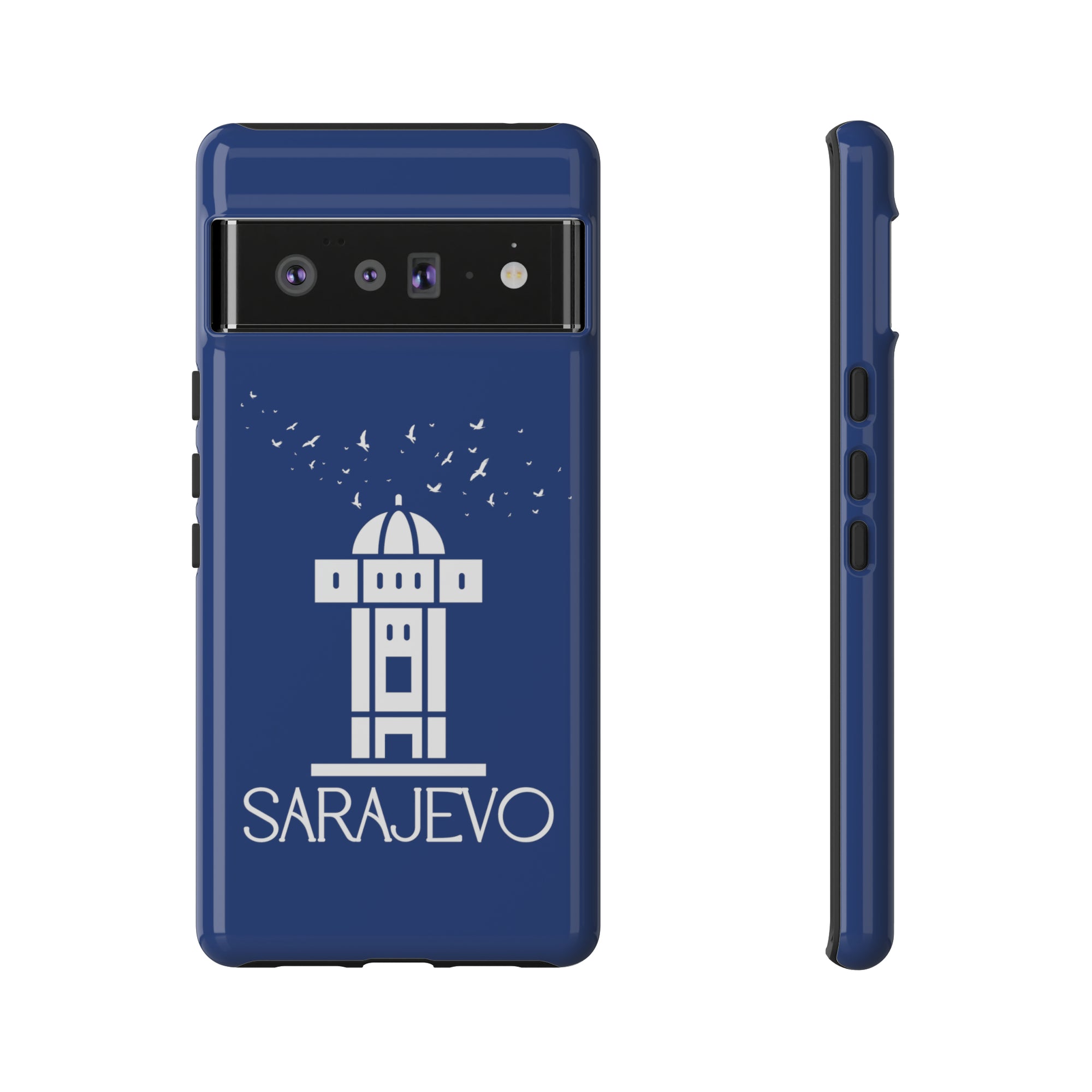 SARAJEVO SEBILJ Phone Case - Blue