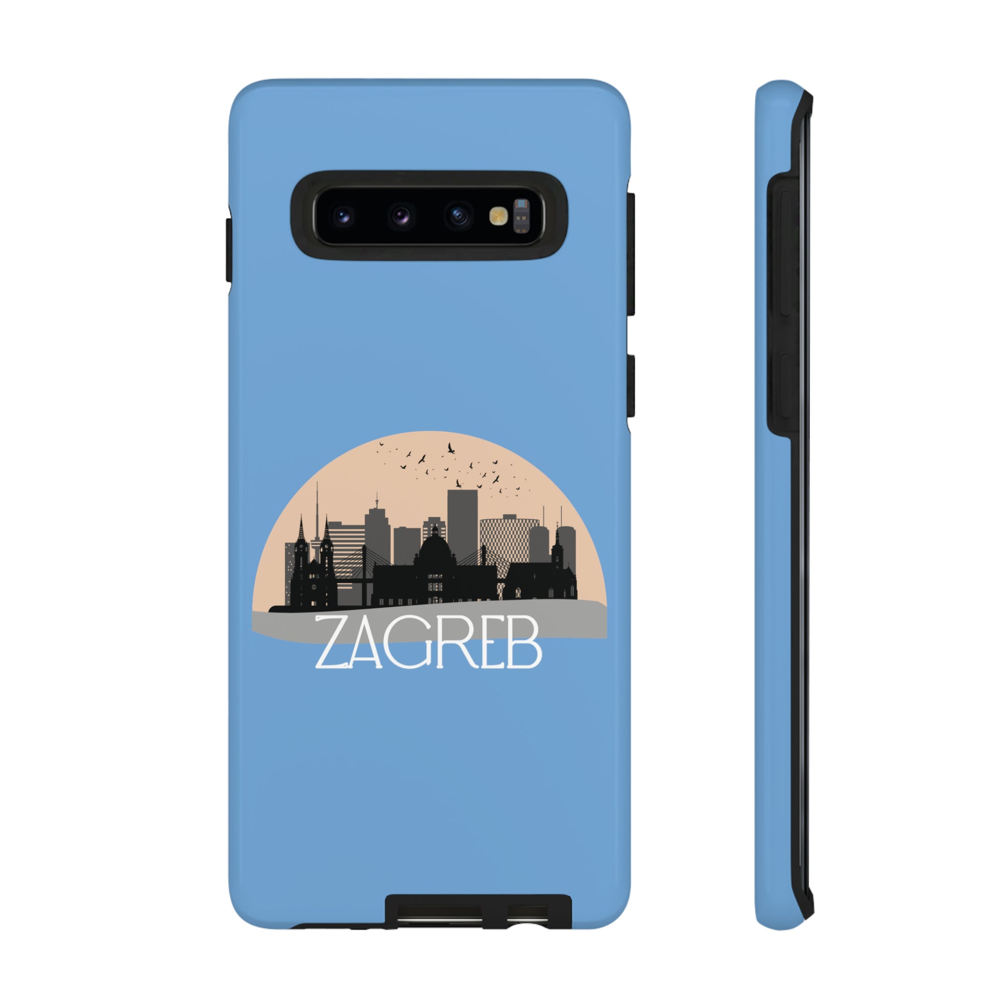 ZAGREB Phone Case - Light Blue