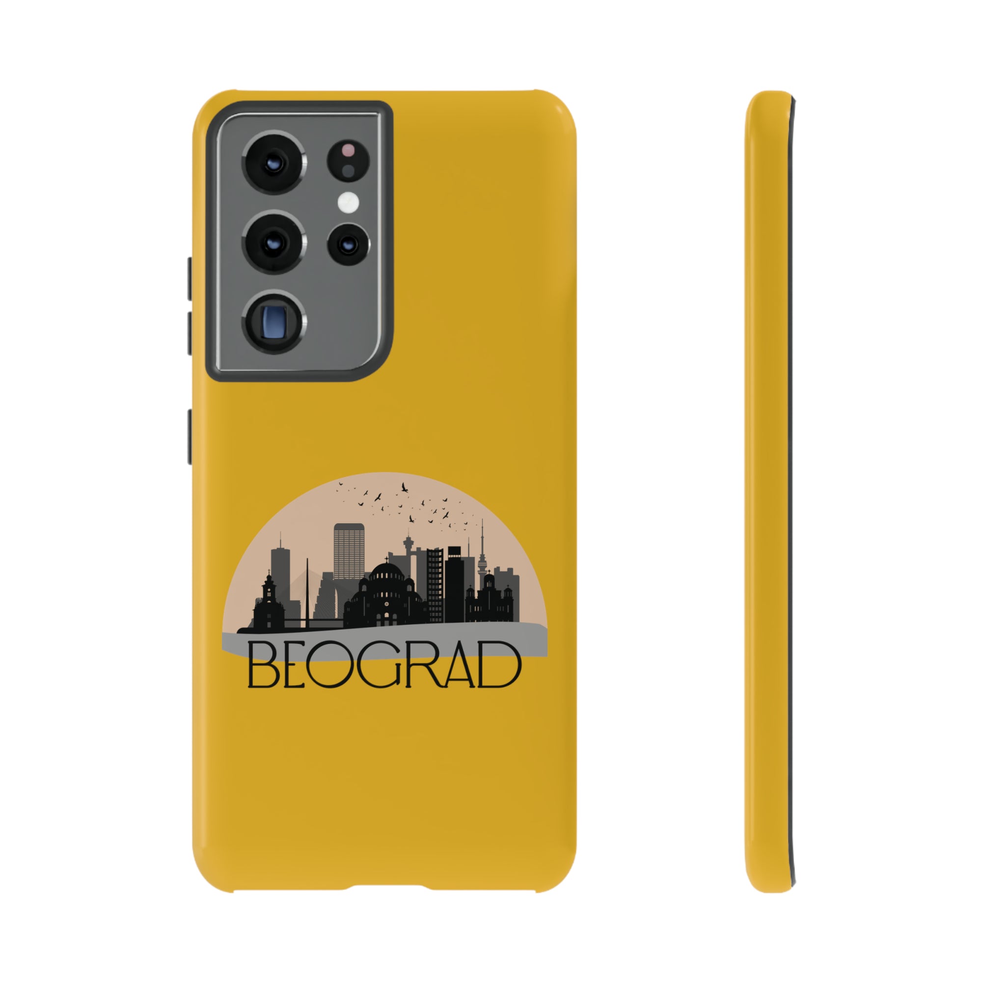 BEOGRAD Phone Case - Yellow