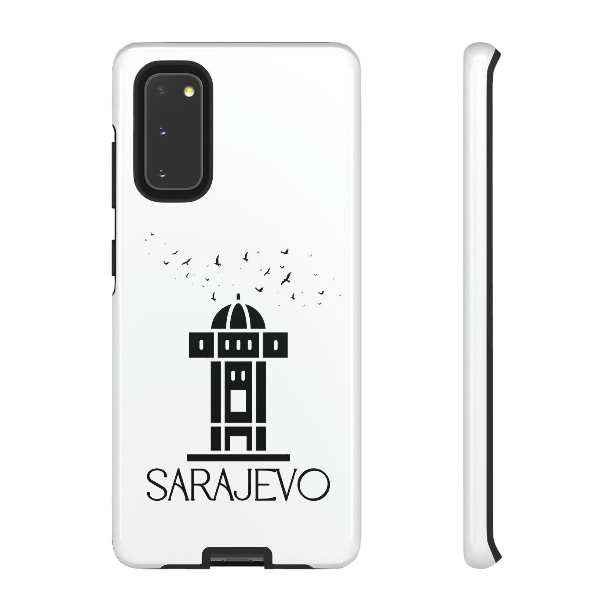 SARAJEVO SEBILJ Phone Case - White