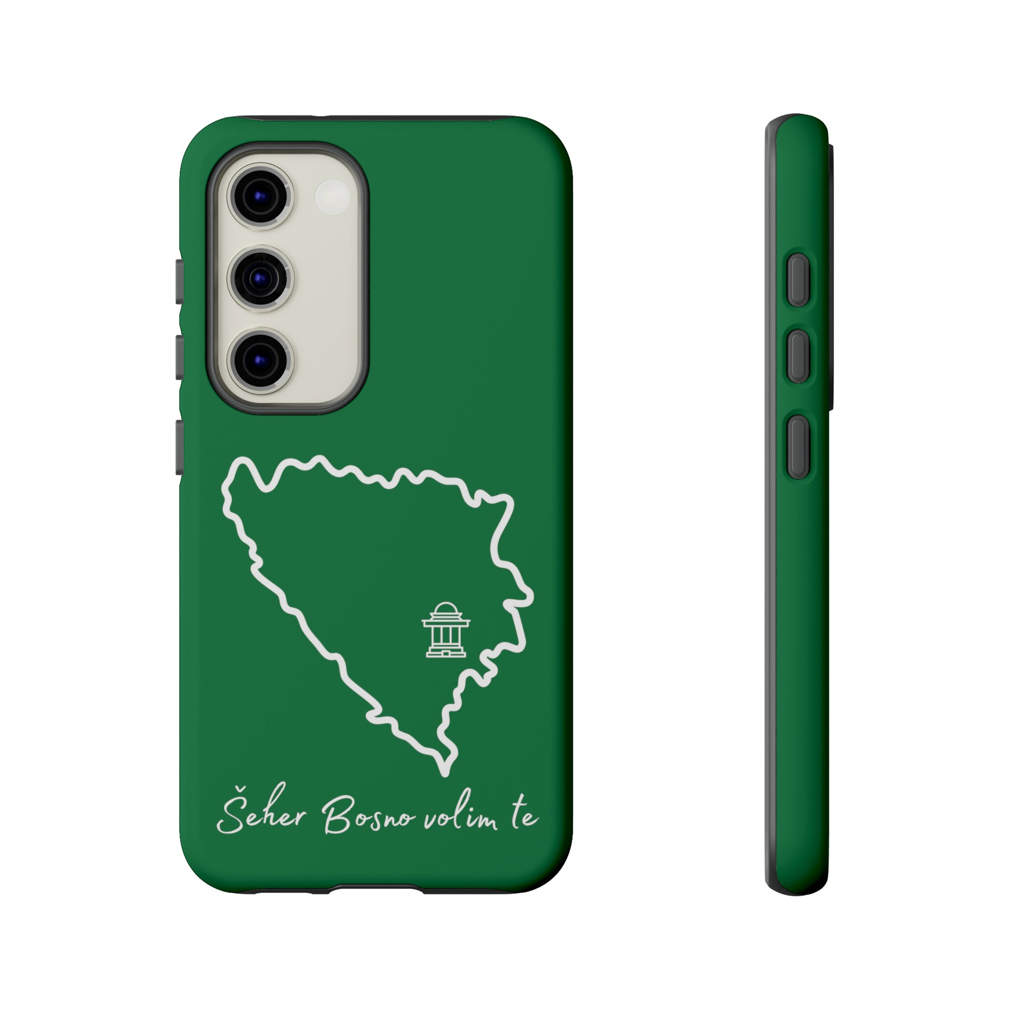 Šeher Bosno Volim Te Phone Case - Green