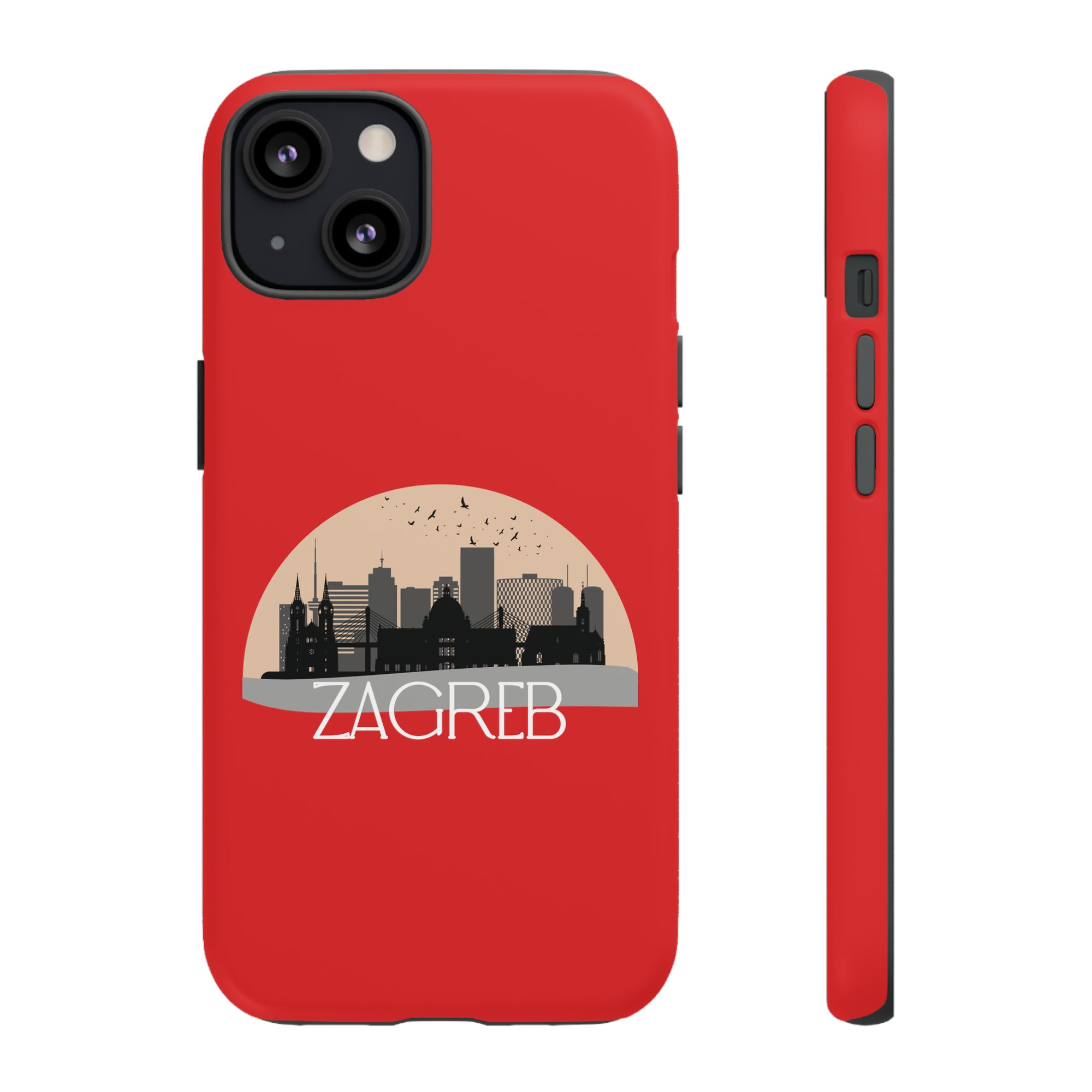 ZAGREB Phone Case - Red