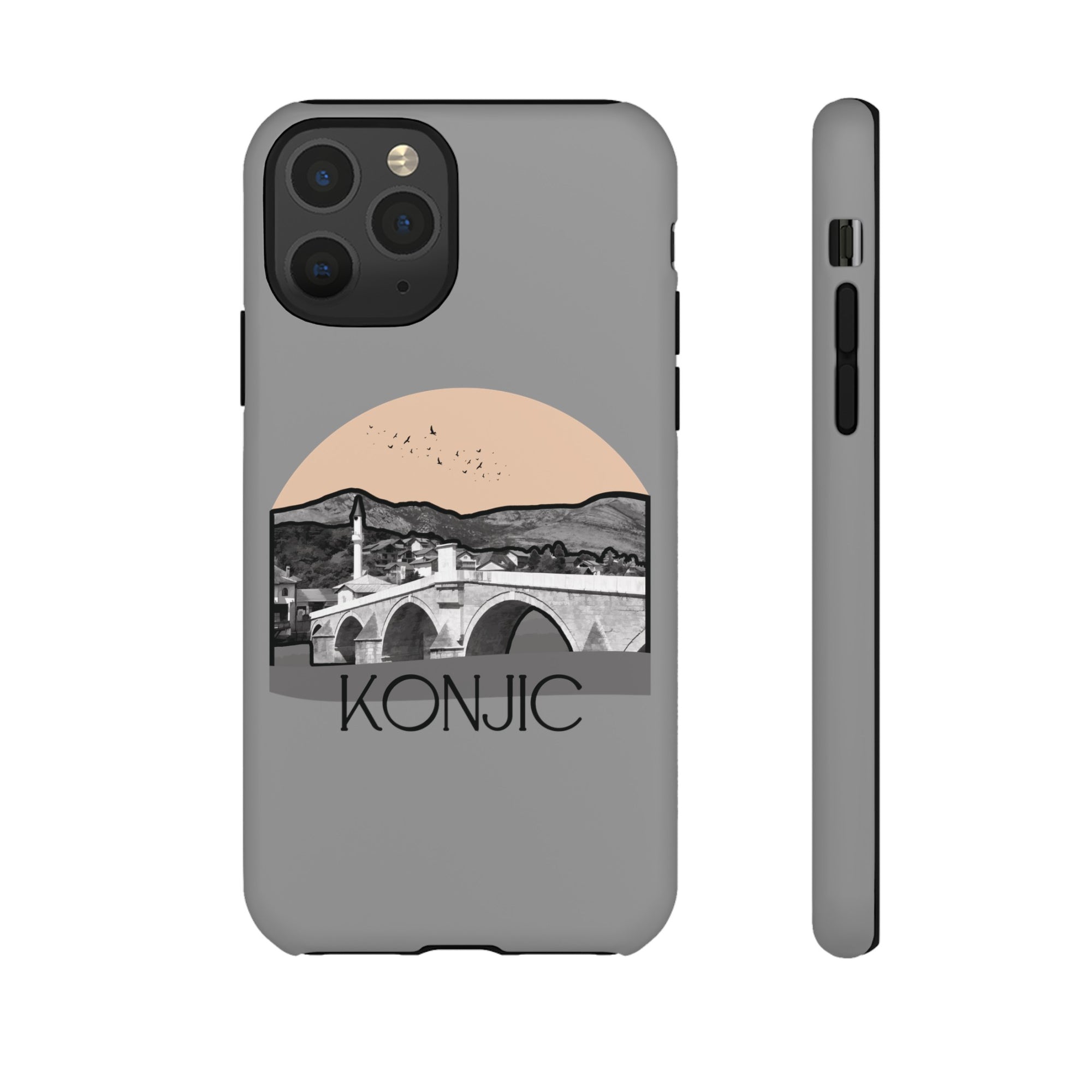 KONJIC Phone Case - Grey