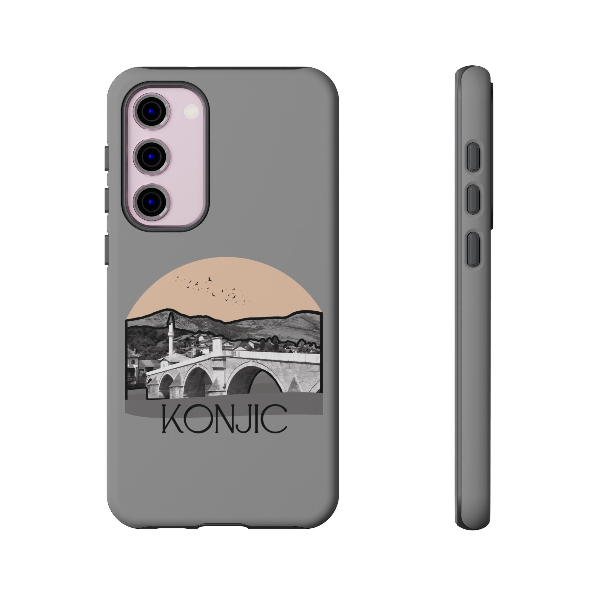 KONJIC Phone Case - Grey