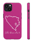 Šeher Bosno Volim Te Phone Case - Pink