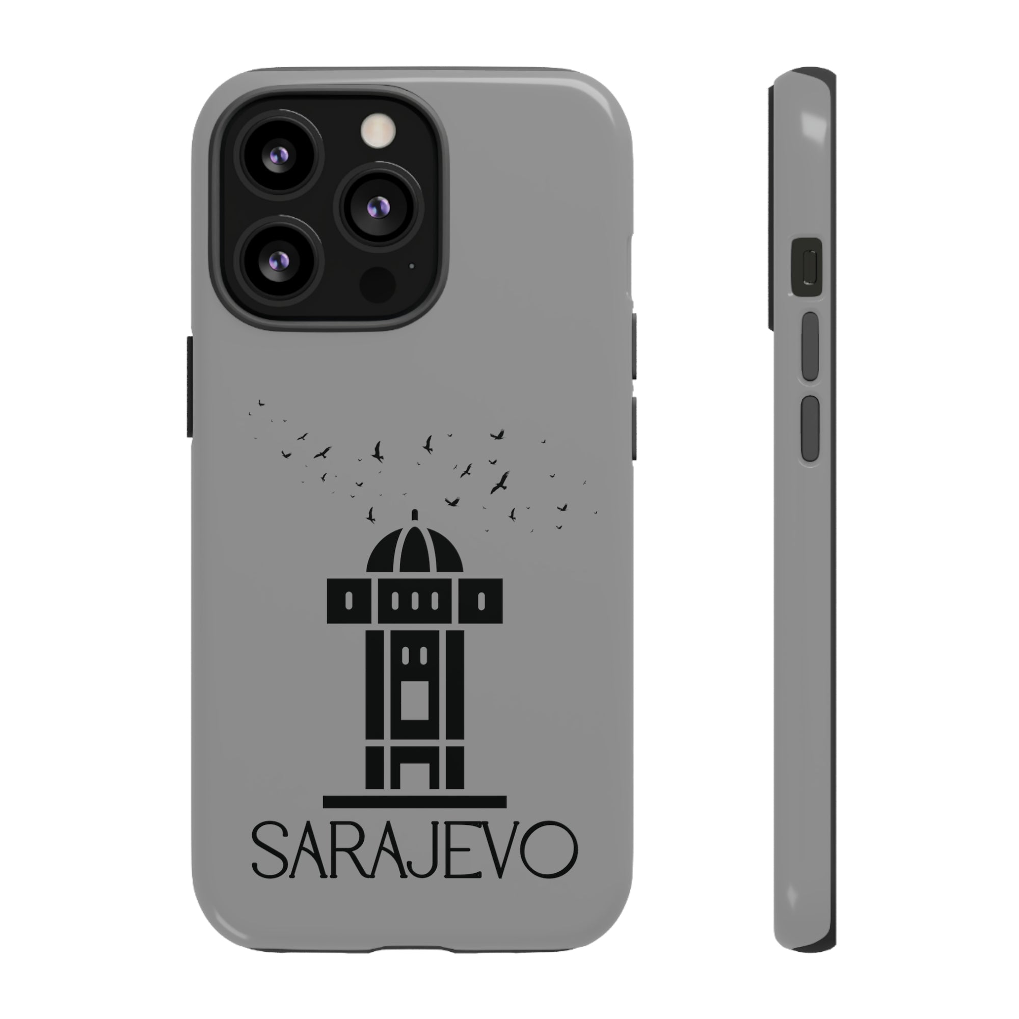 SARAJEVO SEBILJ Phone Case - Grey