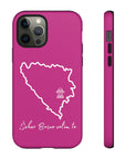 Šeher Bosno Volim Te Phone Case - Pink