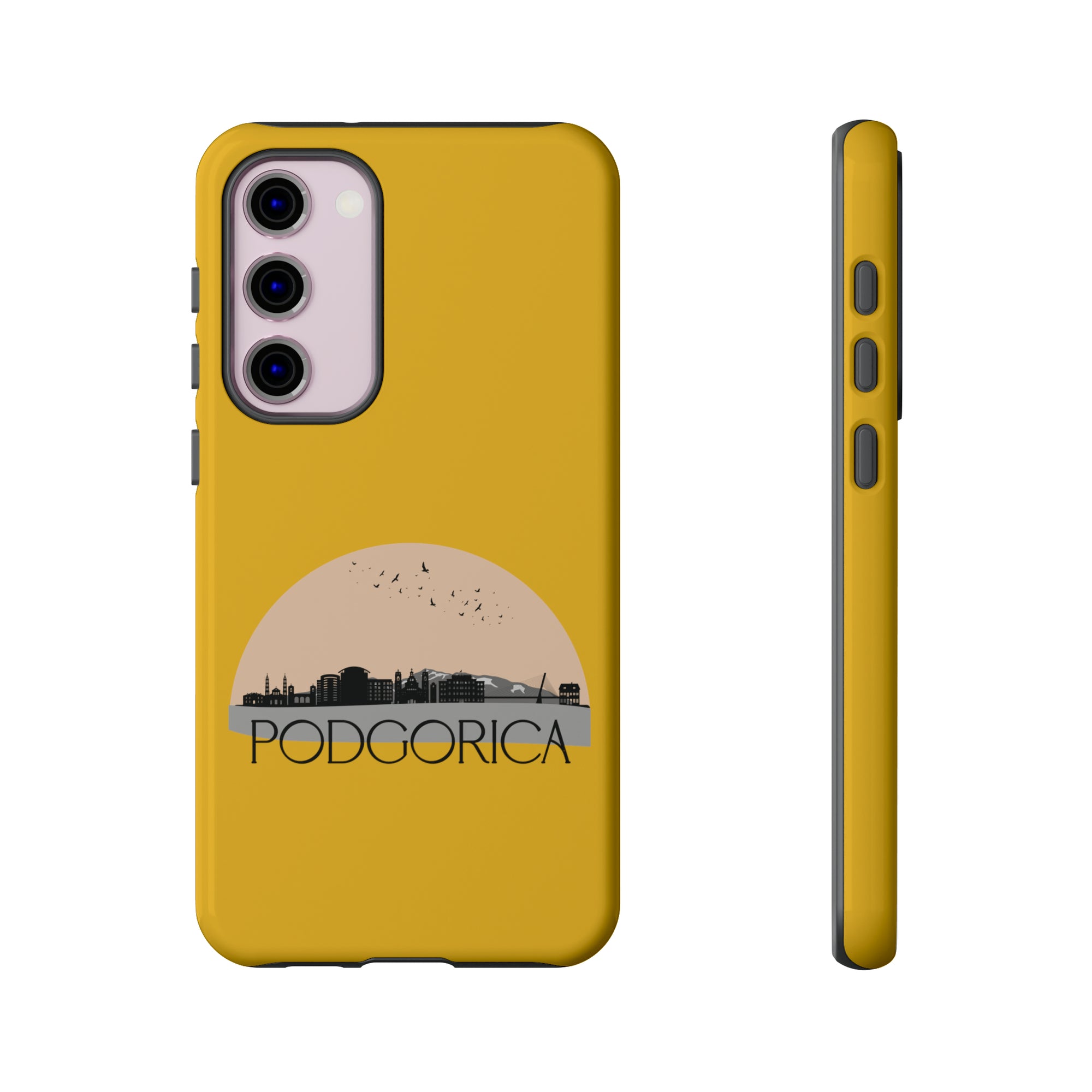 PODGORICA Phone Case - Yellow