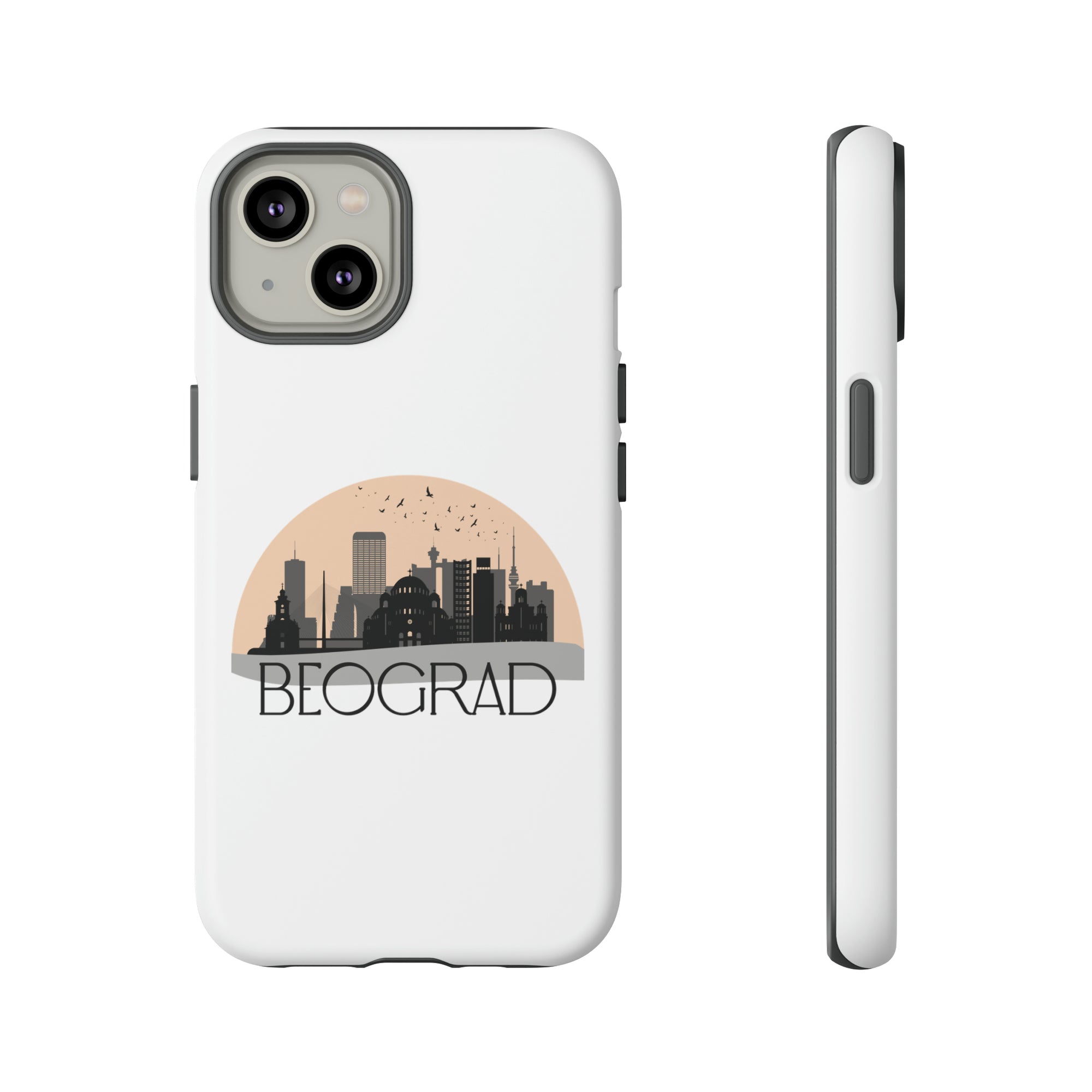 BEOGRAD Phone Case - White