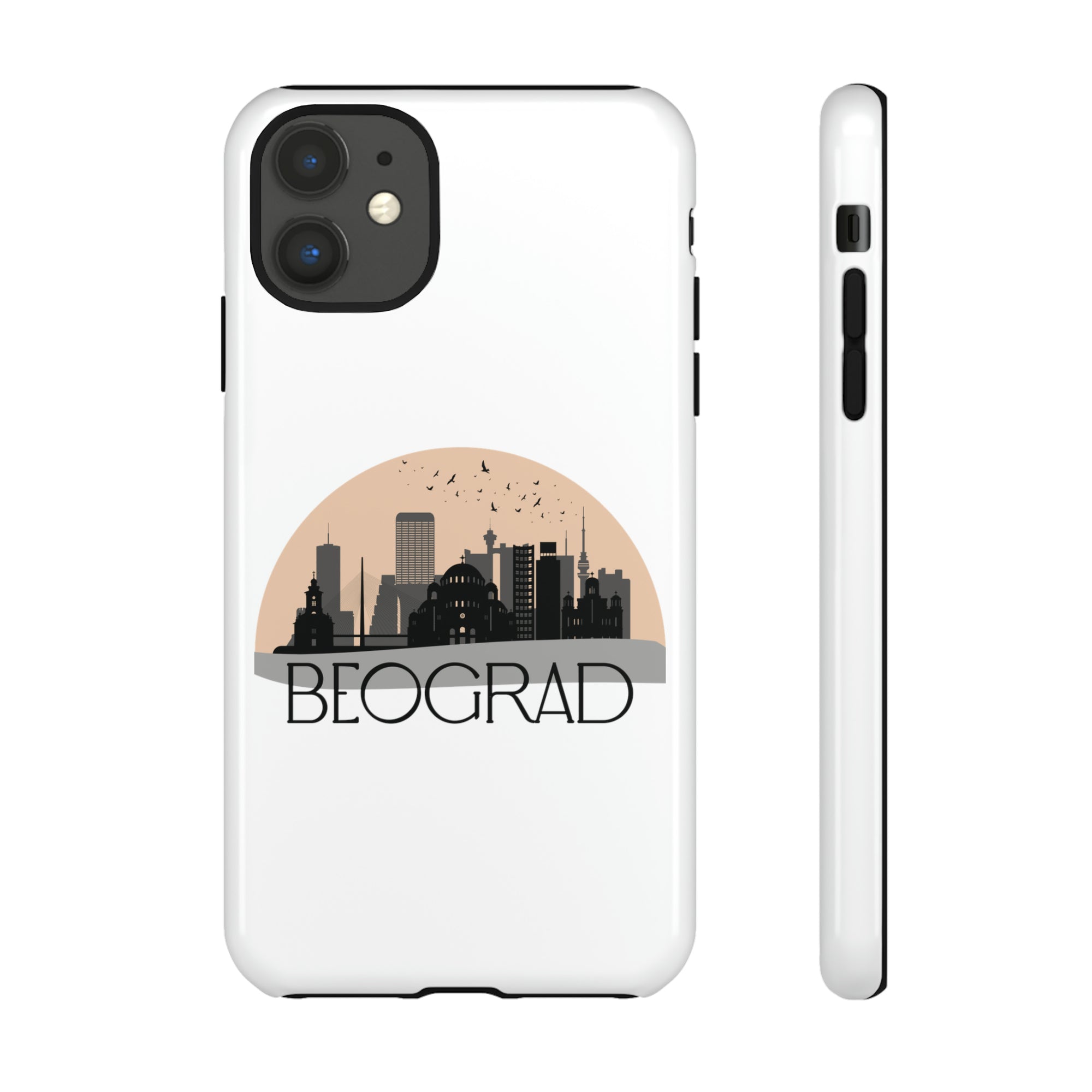 BEOGRAD Phone Case - White