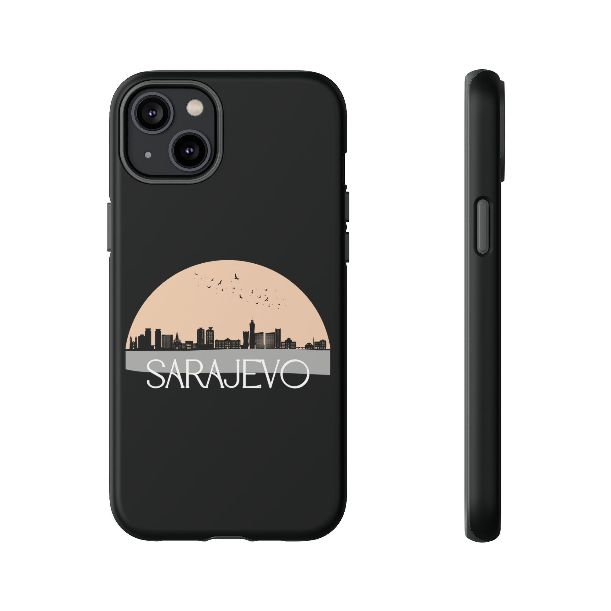 SARAJEVO Phone Case - Black