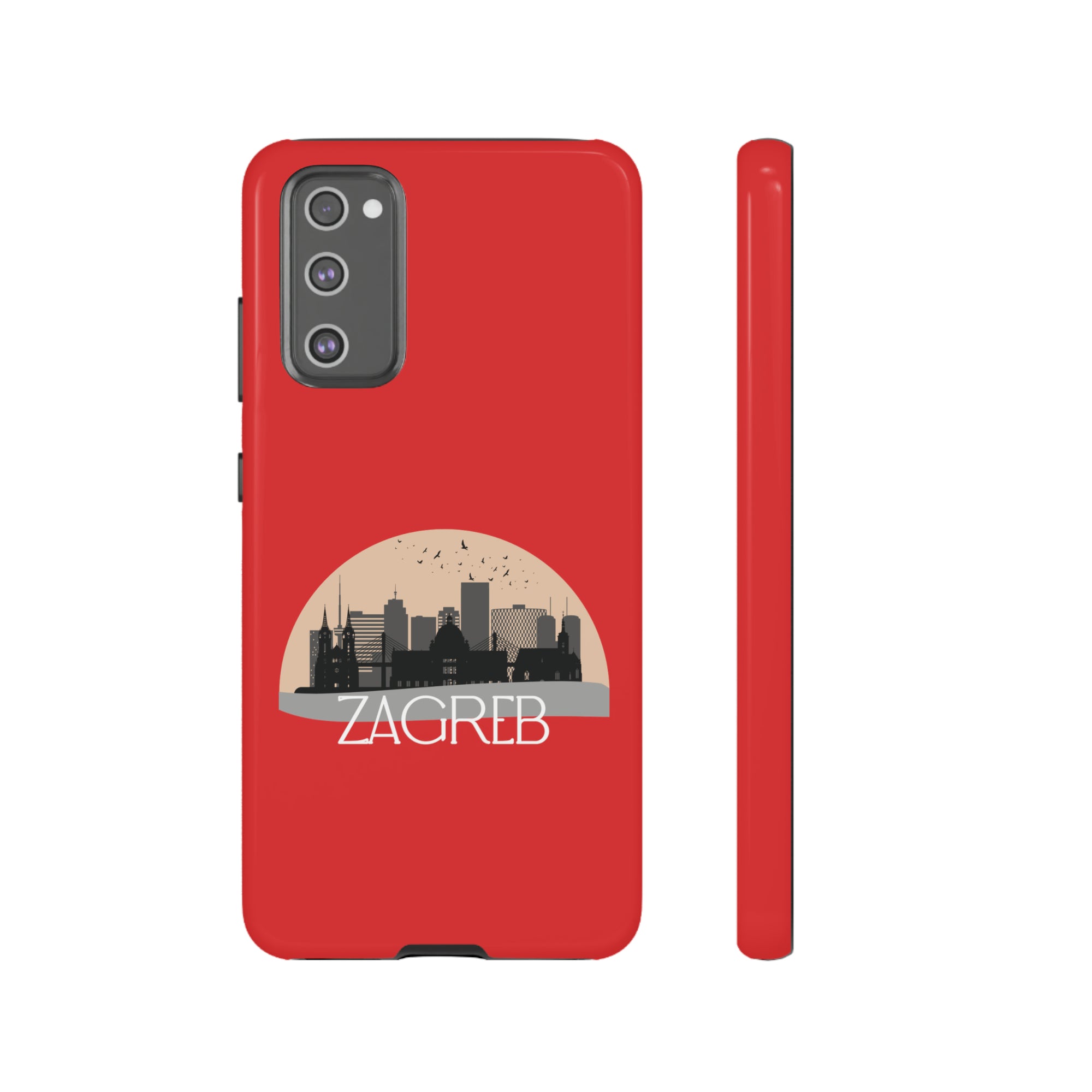 ZAGREB Phone Case - Red