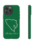 Šeher Bosno Volim Te Phone Case - Green