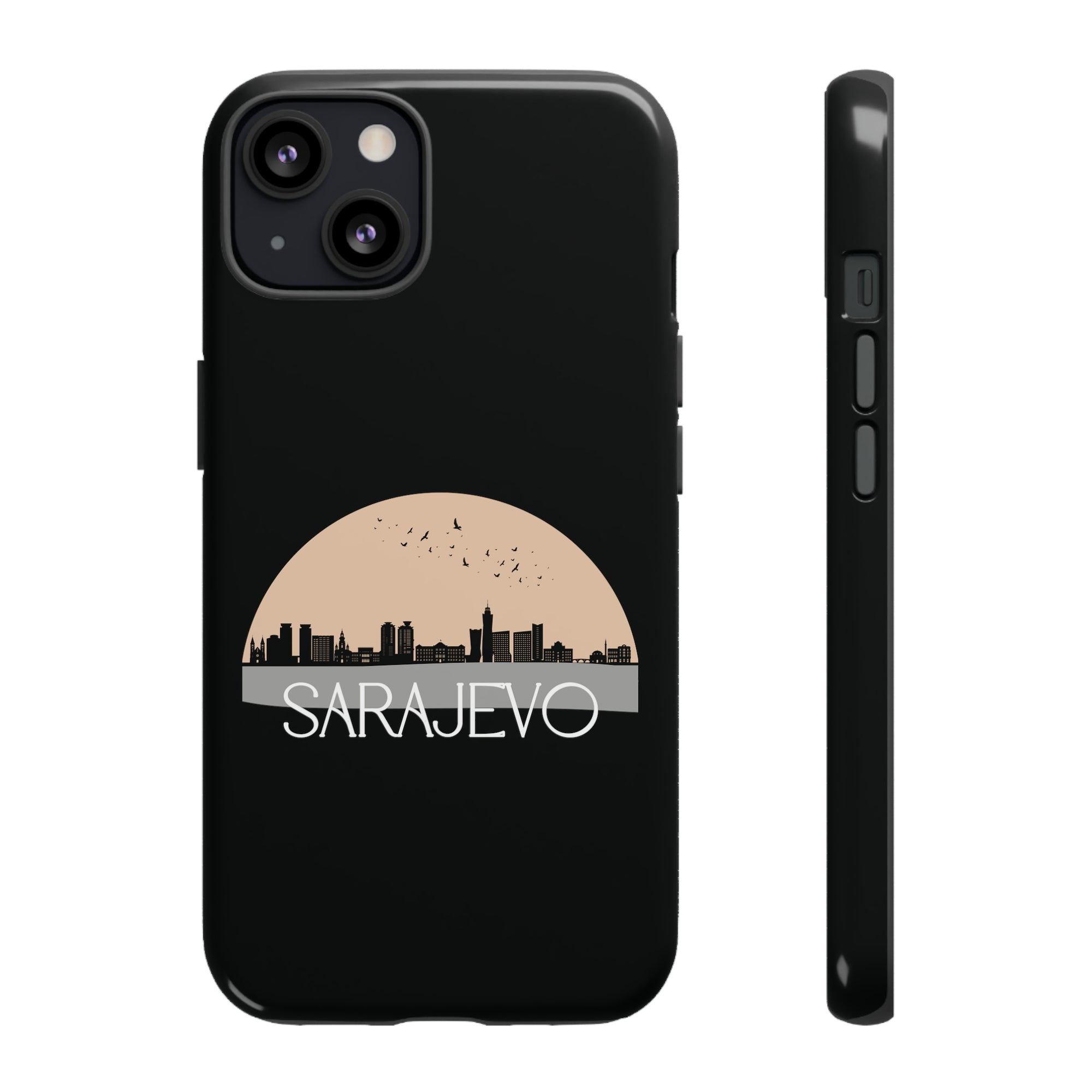 SARAJEVO Phone Case - Black