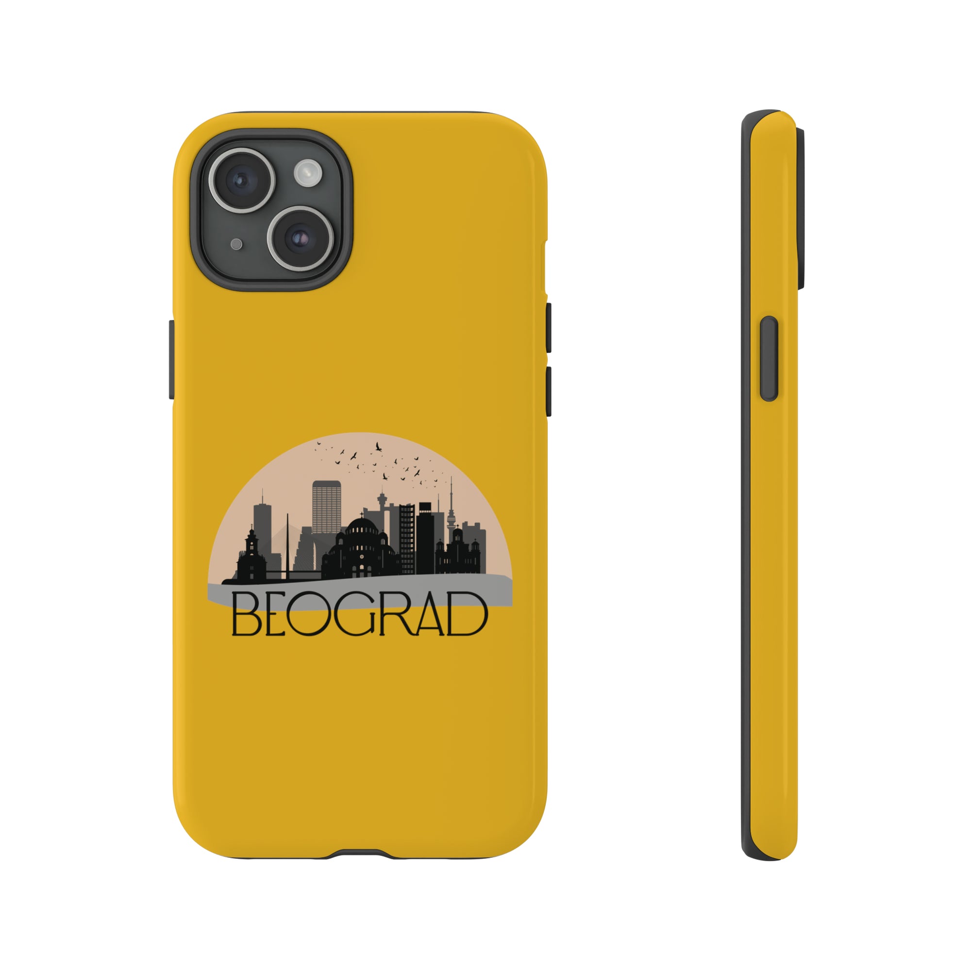 BEOGRAD Phone Case - Yellow