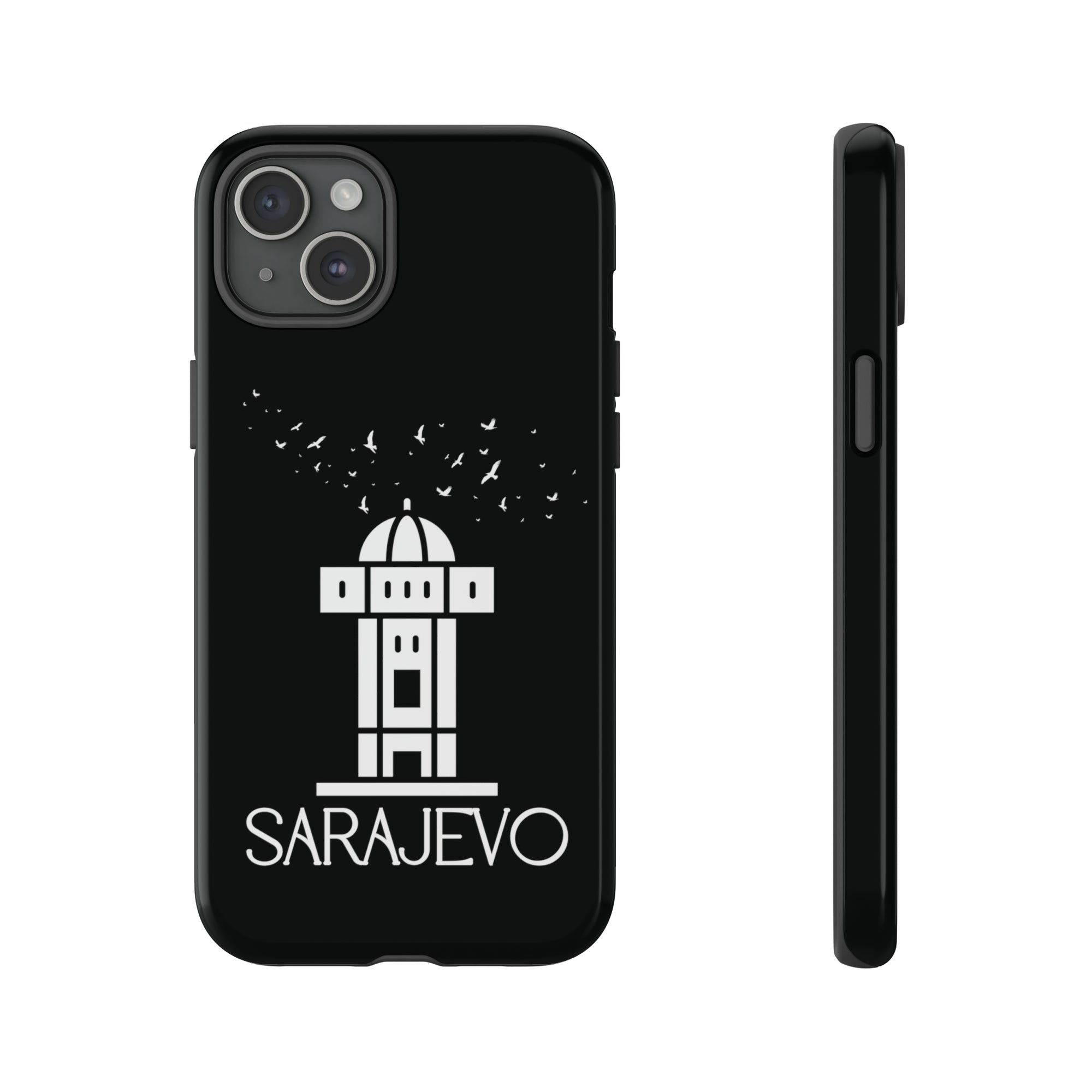 SARAJEVO SEBILJ Phone Case - Black