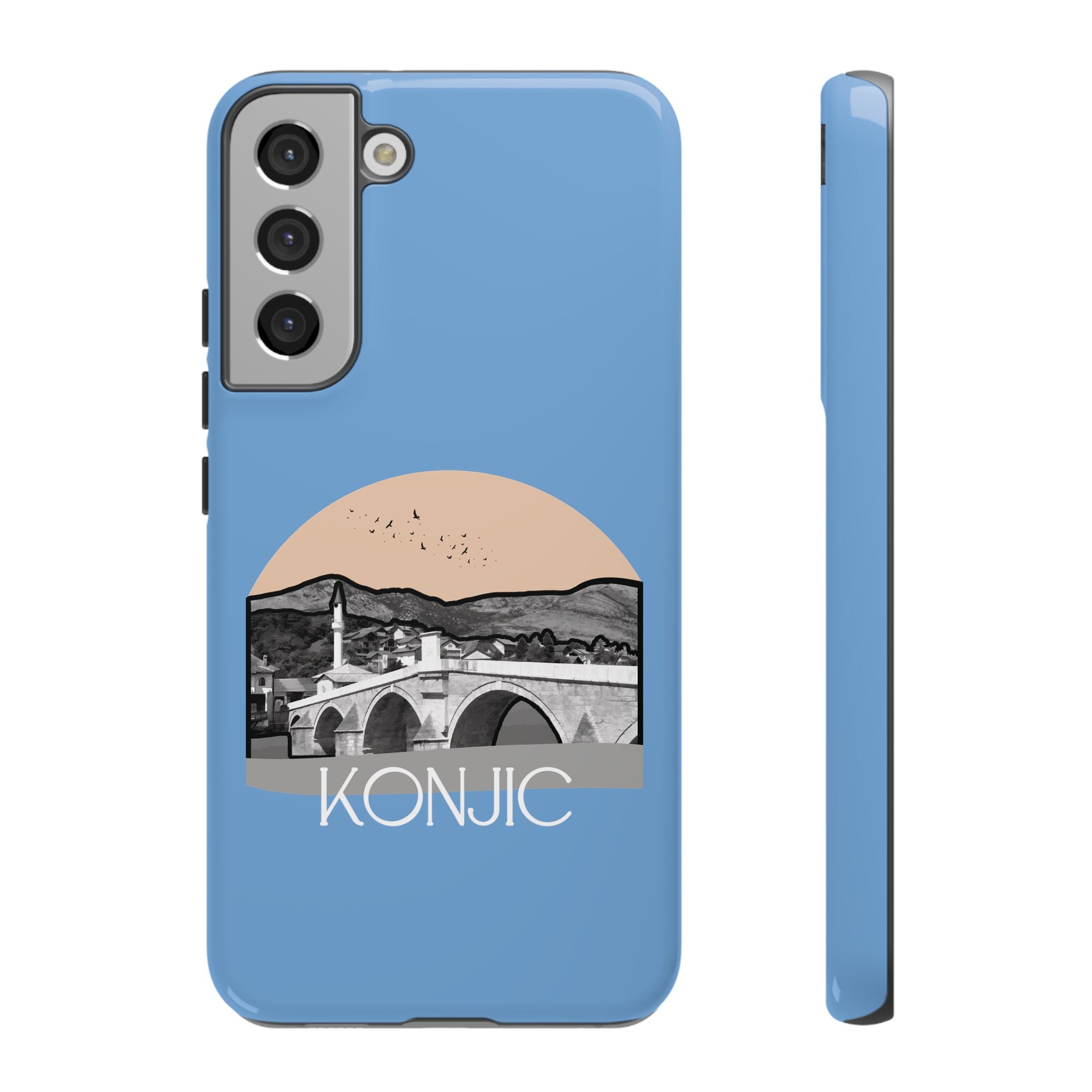 KONJIC Phone Case - Light Blue