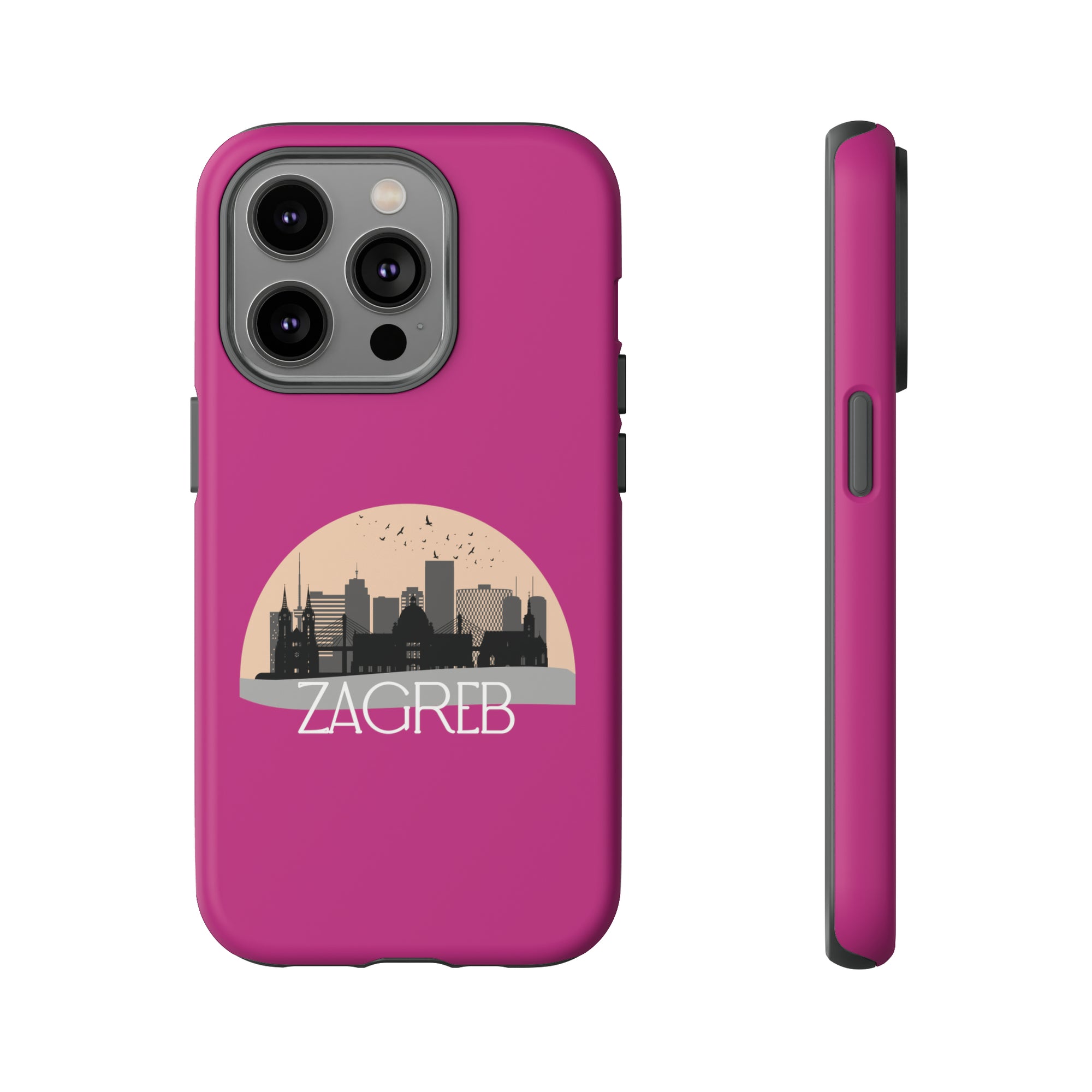 ZAGREB Phone Case - Pink