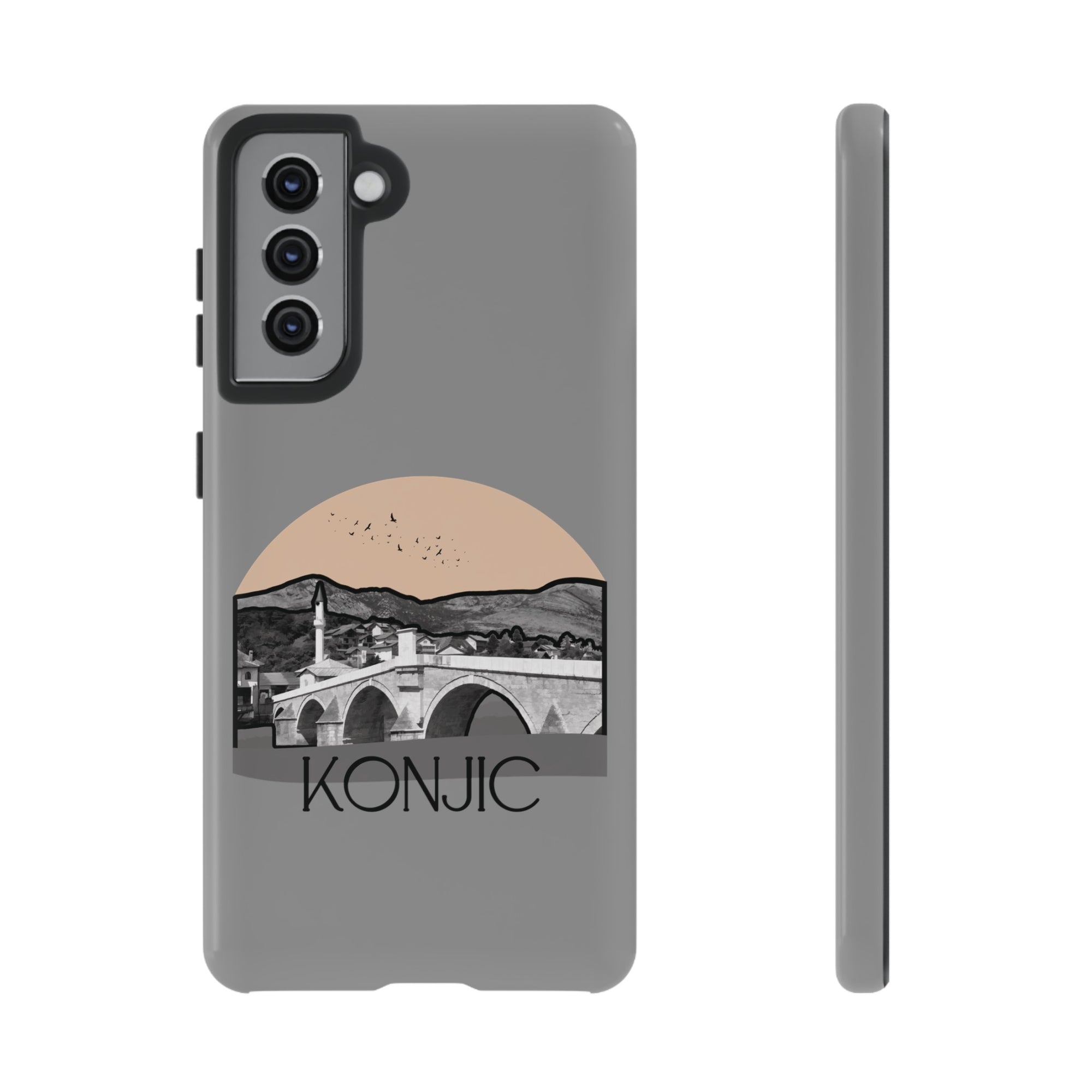 KONJIC Phone Case - Grey