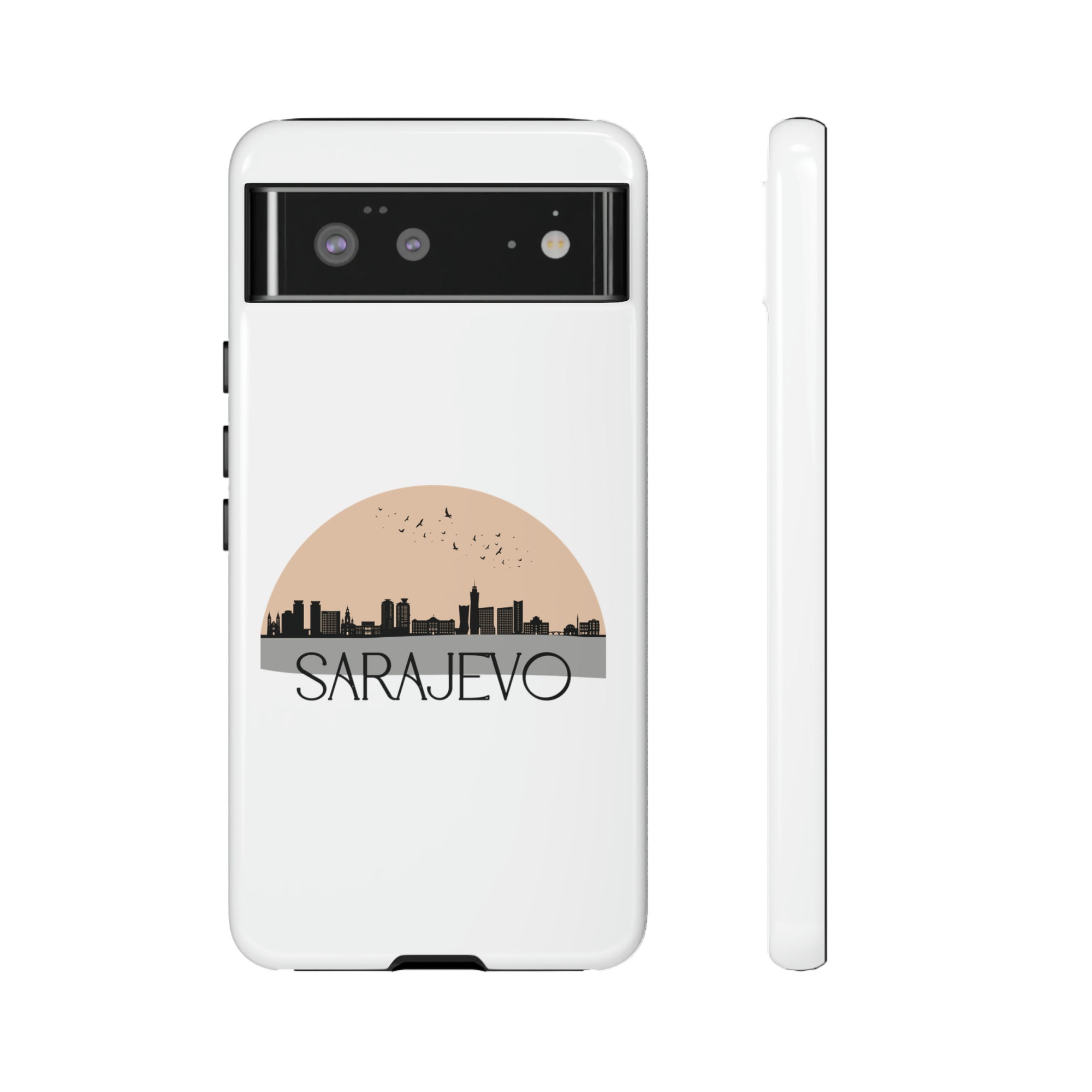 SARAJEVO Phone Case - White