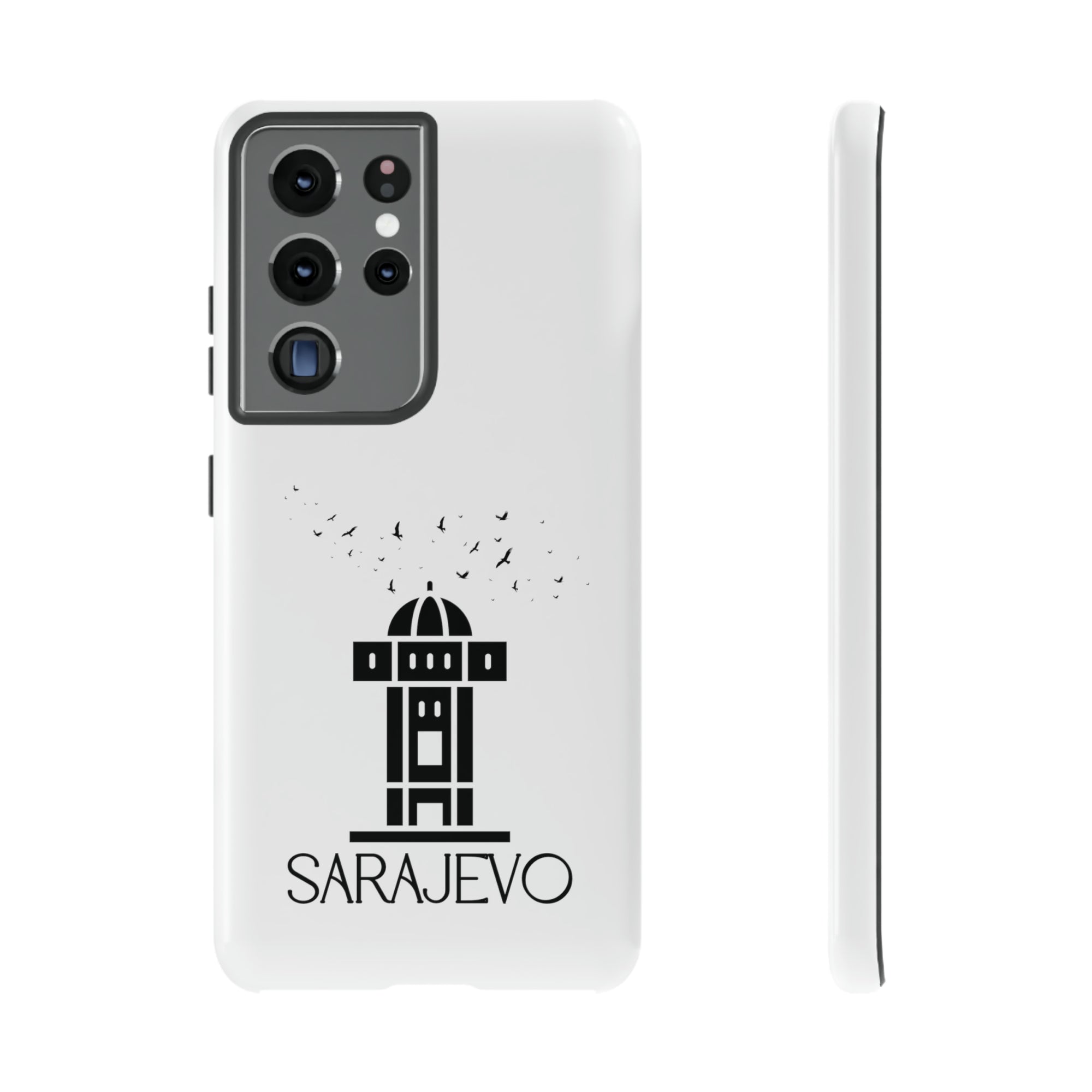 SARAJEVO SEBILJ Phone Case - White