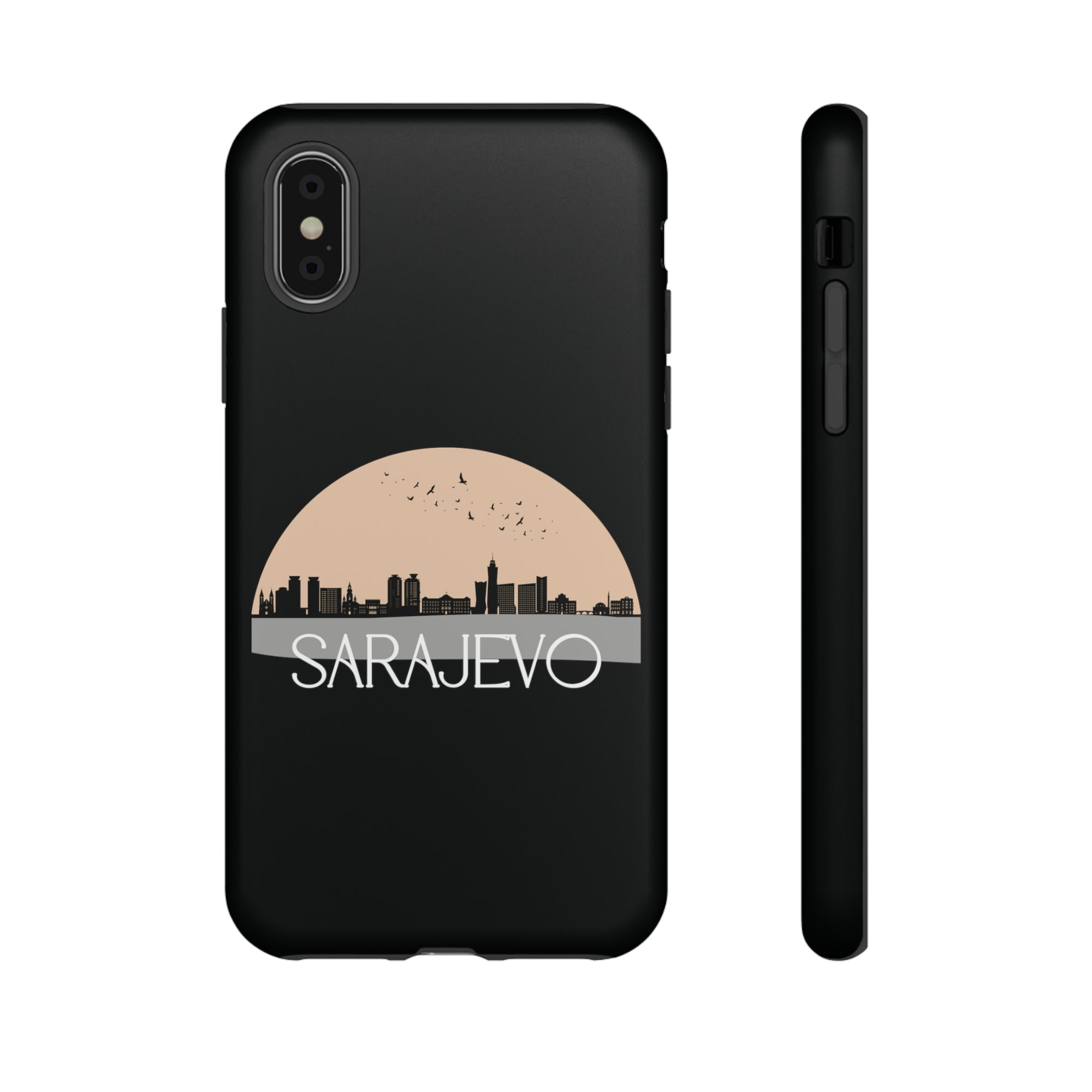 SARAJEVO Phone Case - Black