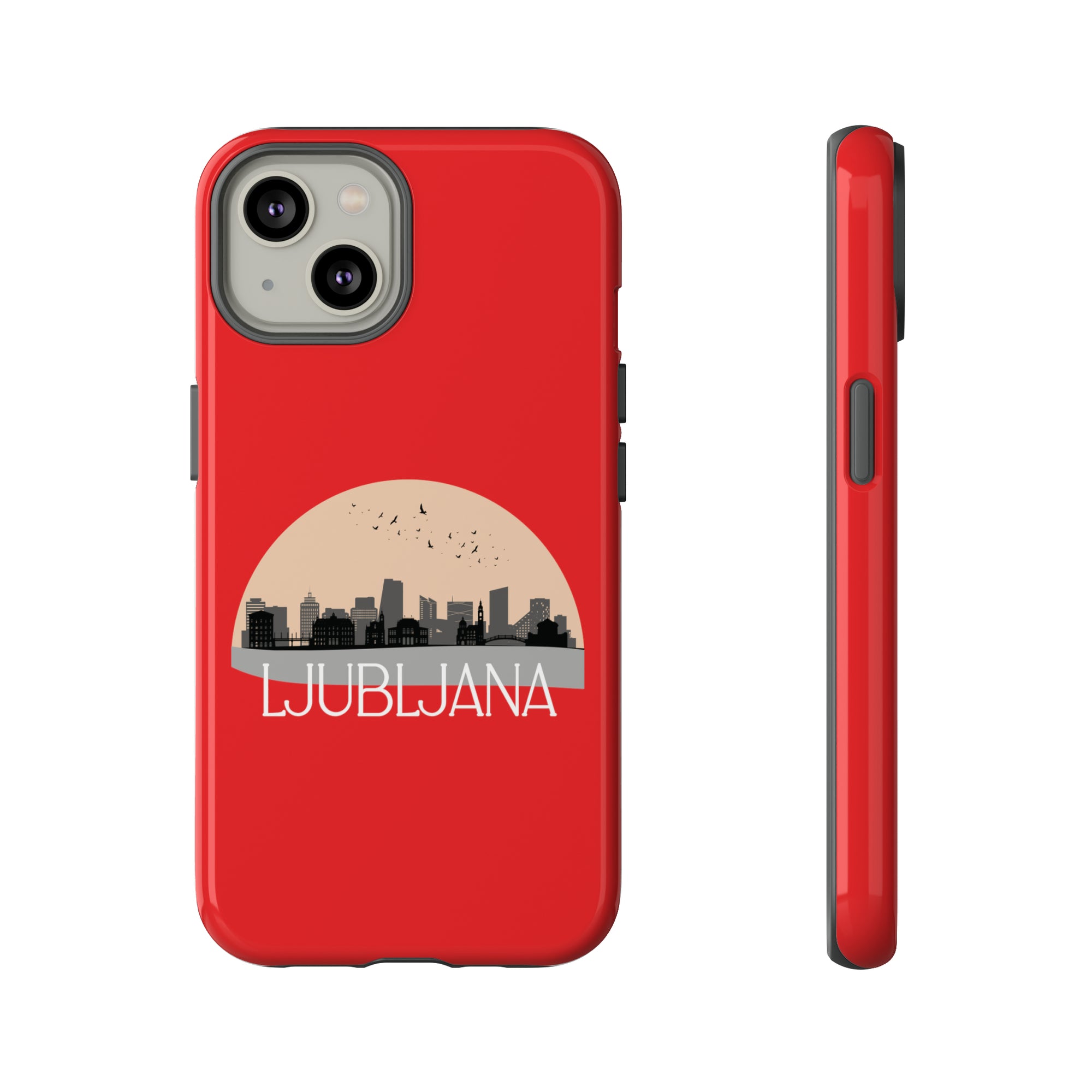 LJUBLJANA Phone Case - Red