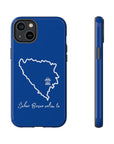 Šeher Bosno Volim Te Phone Case - Blue