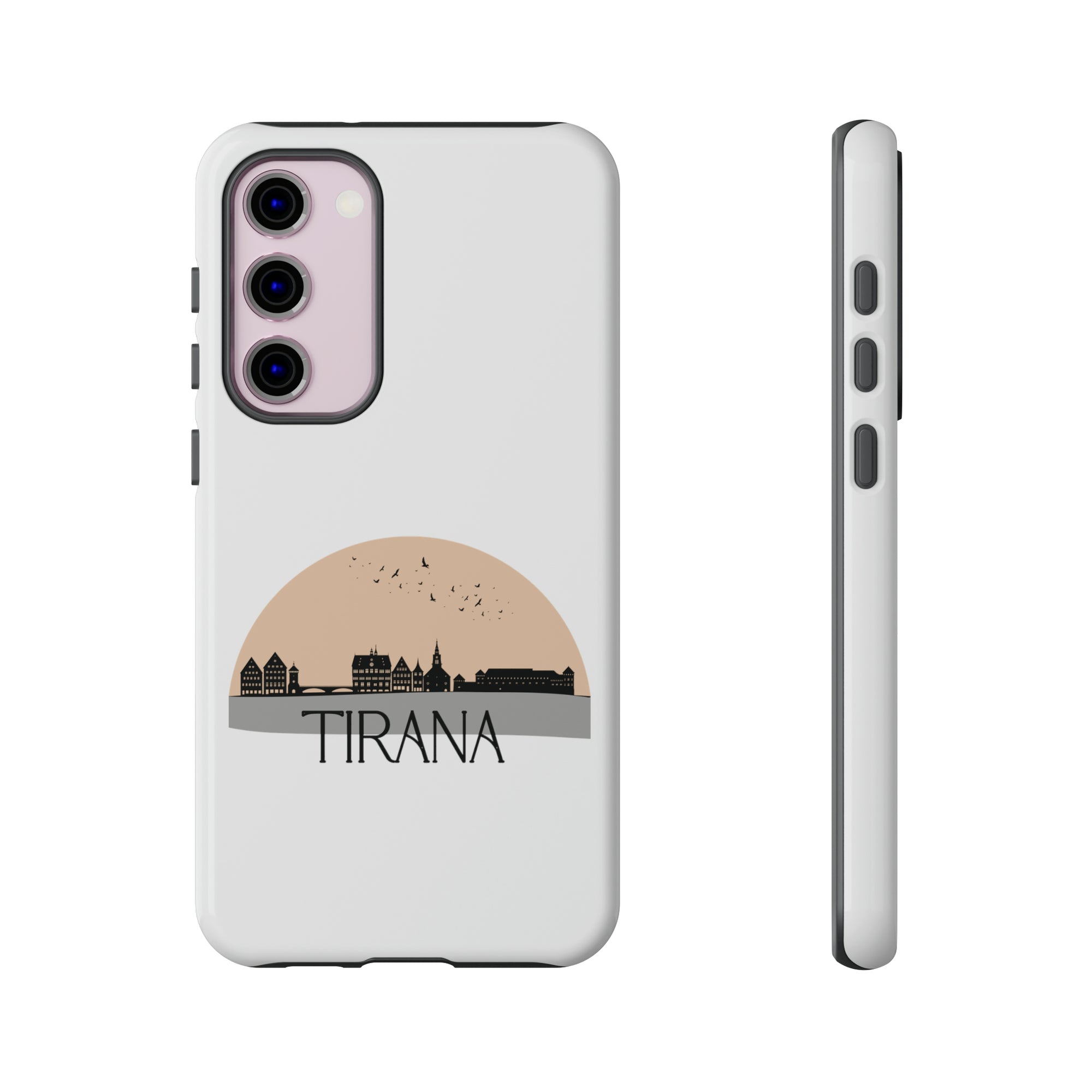 TIRANA Phone Case - White