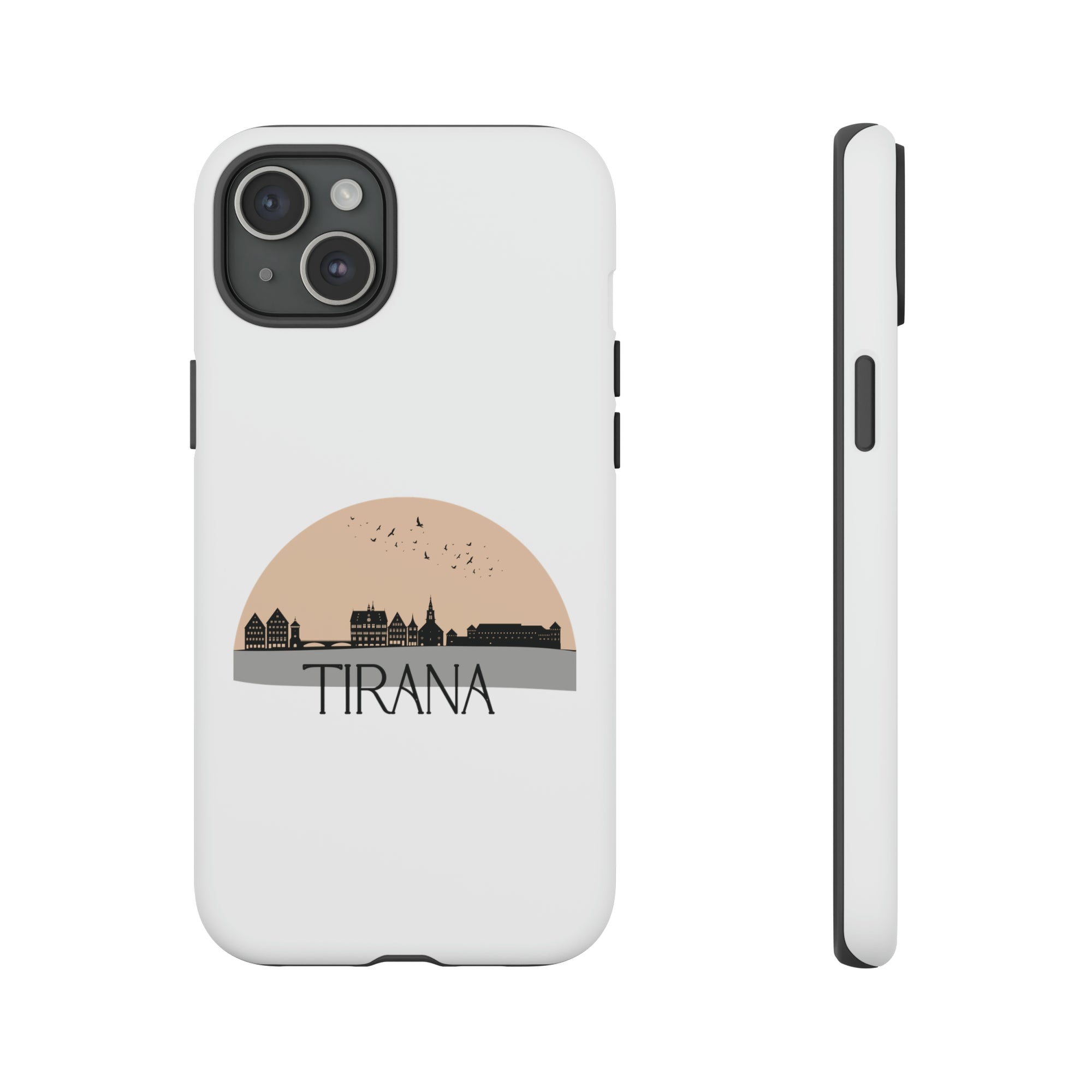 TIRANA Phone Case - White