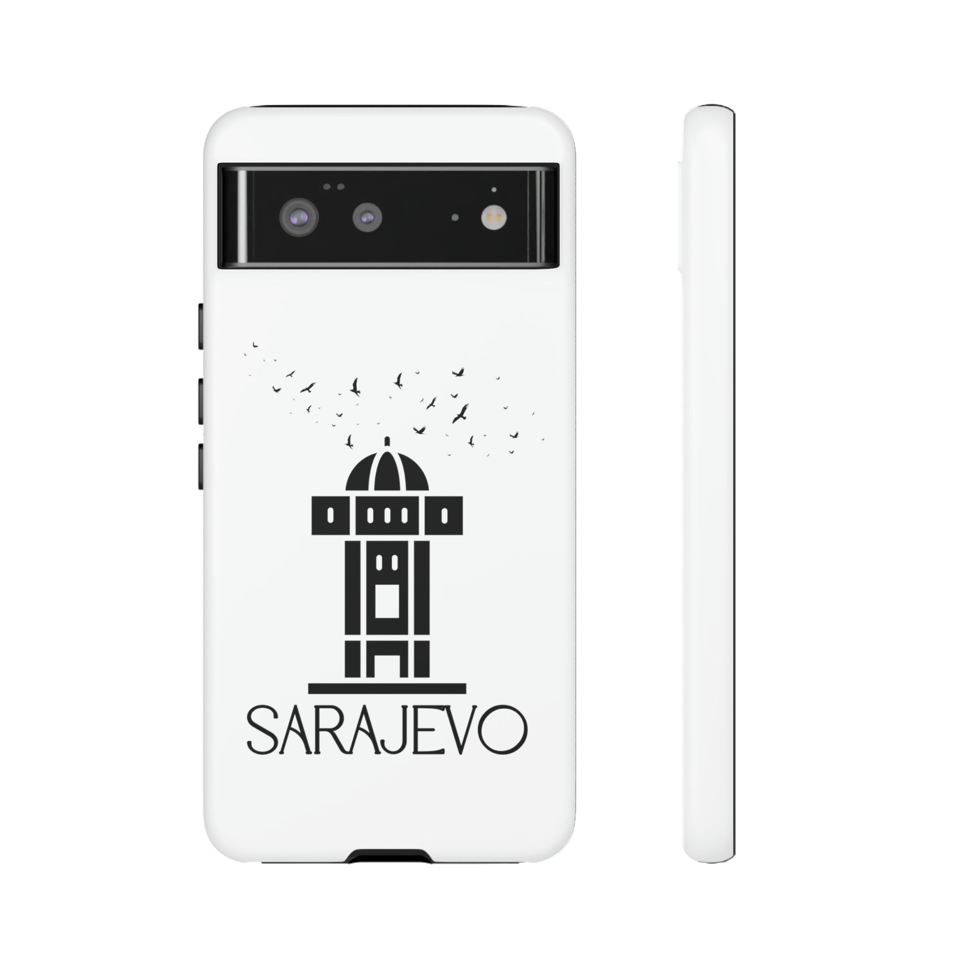 SARAJEVO SEBILJ Phone Case - White