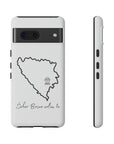 Šeher Bosno Volim Te Phone Case - White