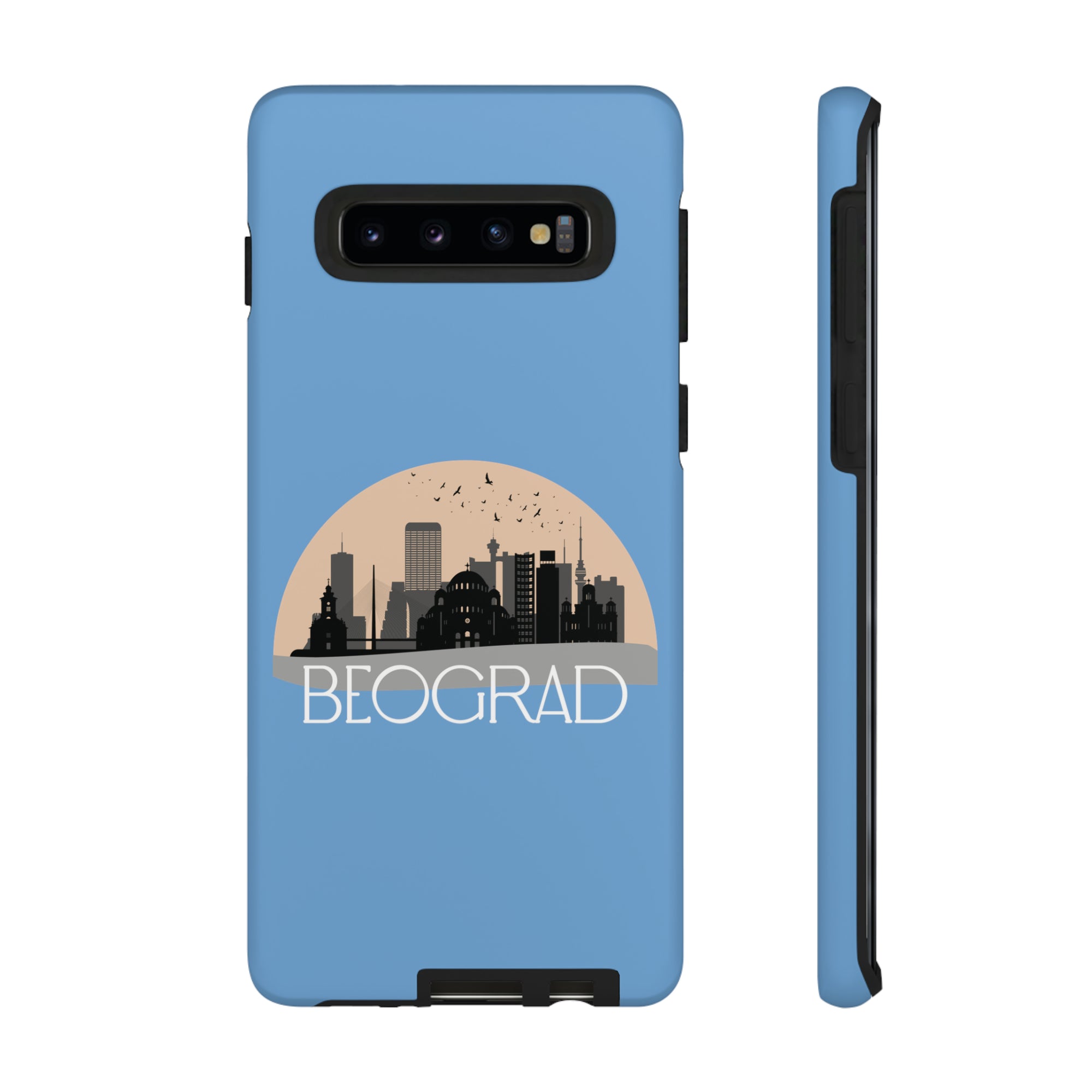 BEOGRAD Phone Case - Light Blue