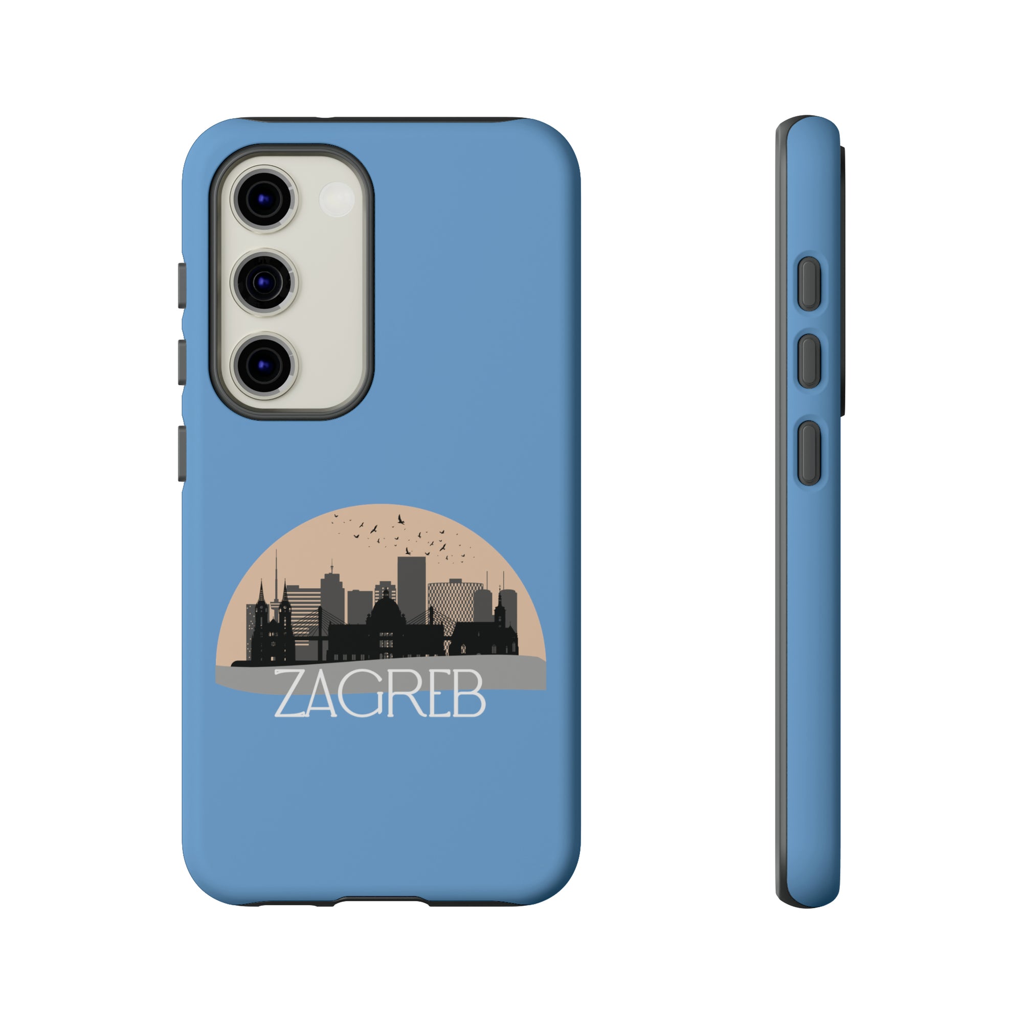 ZAGREB Phone Case - Light Blue