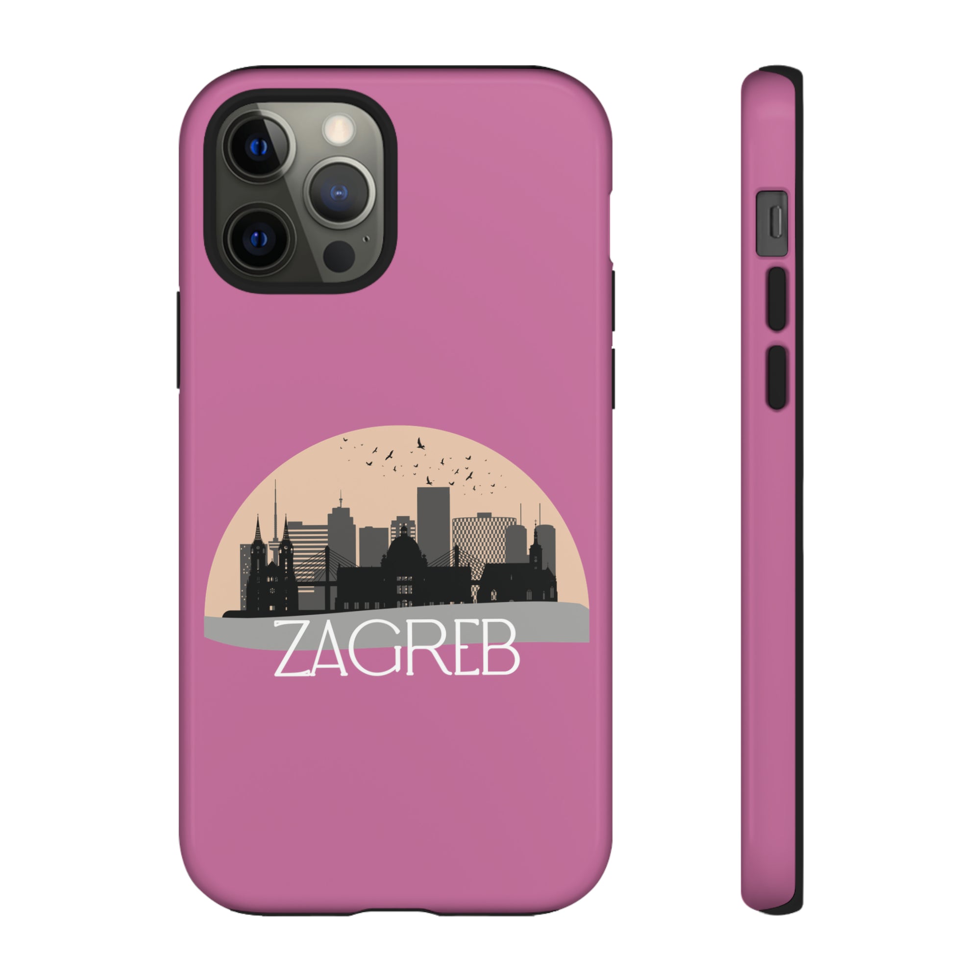 ZAGREB Phone Case - Light Pink