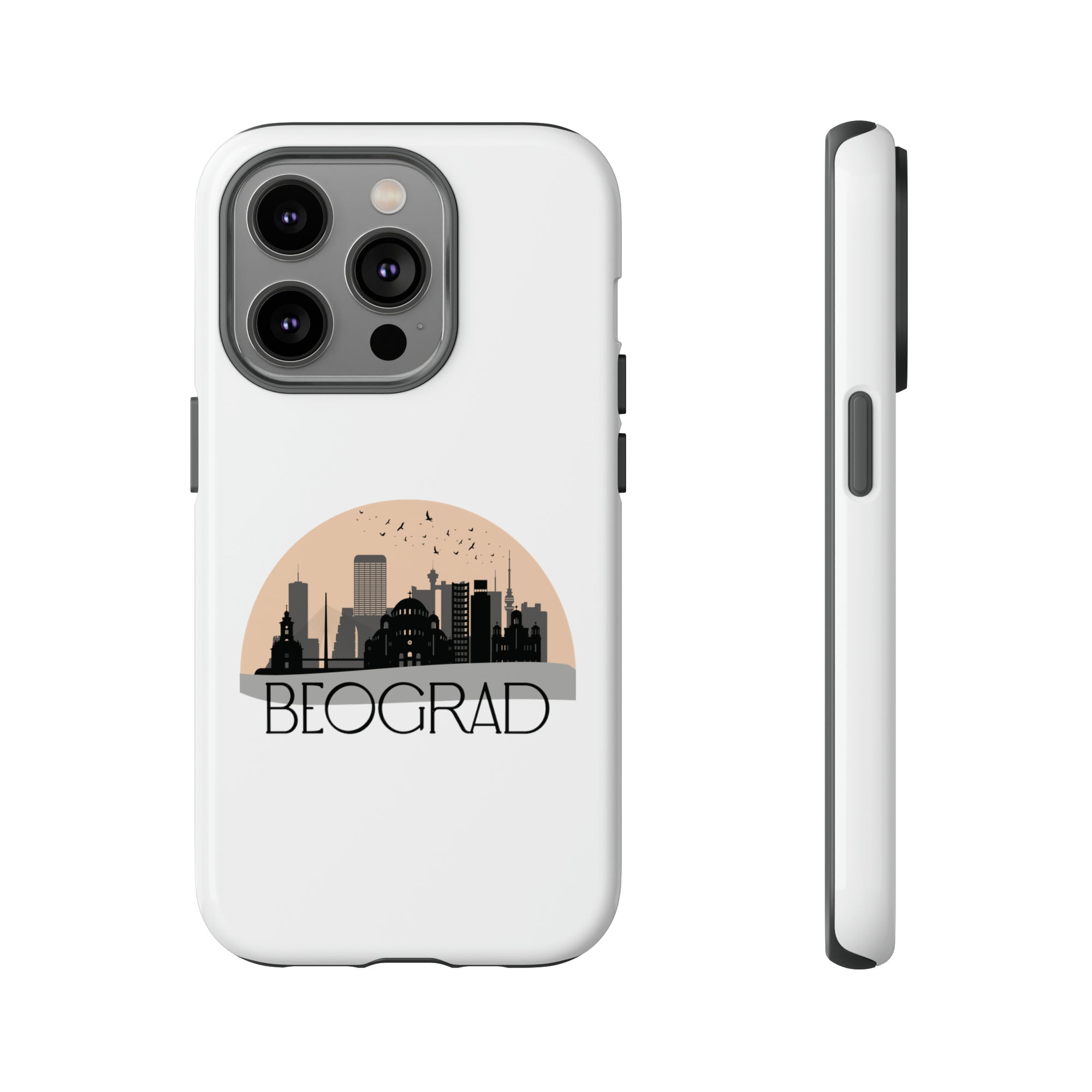 BEOGRAD Phone Case - White