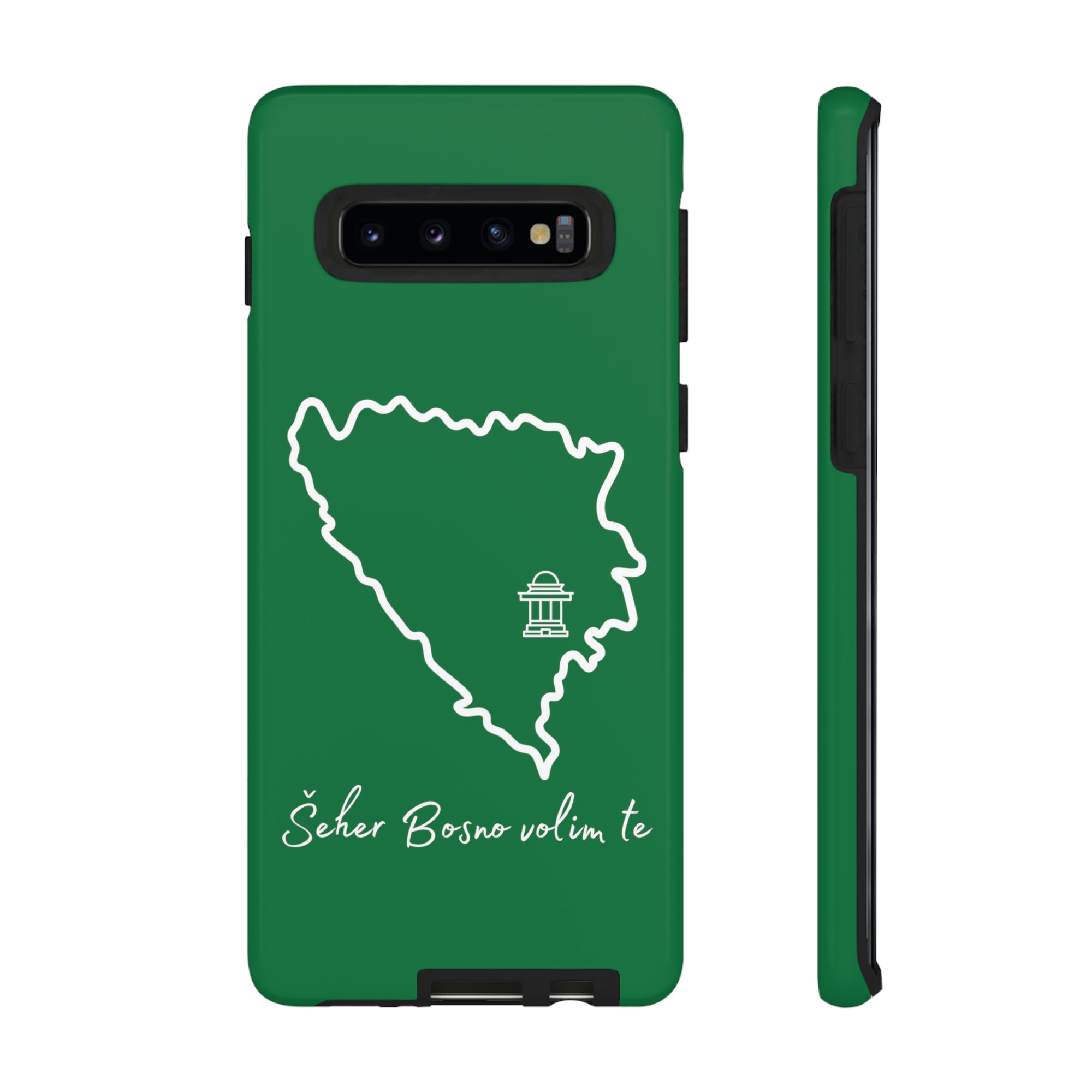 Šeher Bosno Volim Te Phone Case - Green