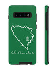 Šeher Bosno Volim Te Phone Case - Green