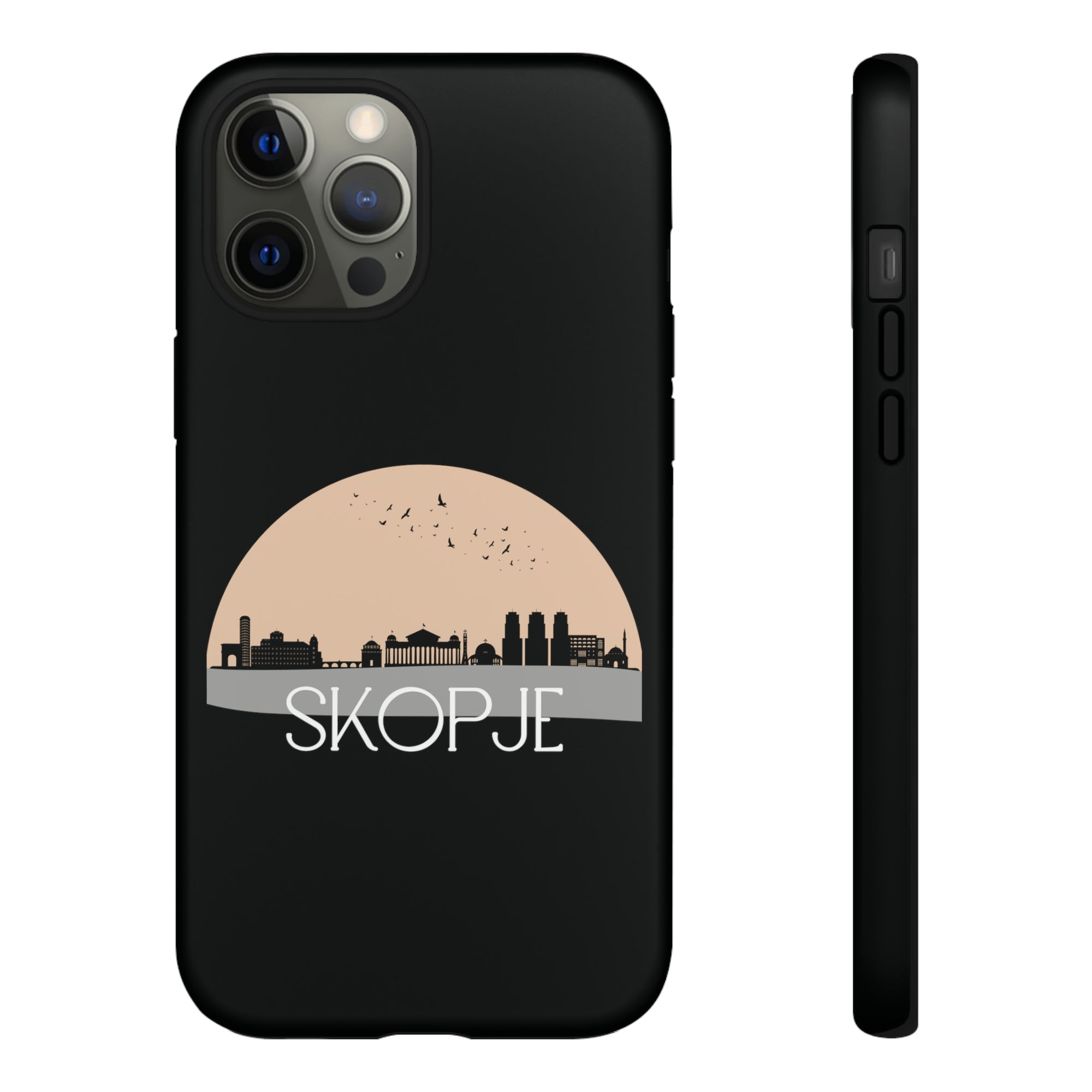 SKOPJE Phone Case - Black