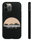 SKOPJE Phone Case - Black