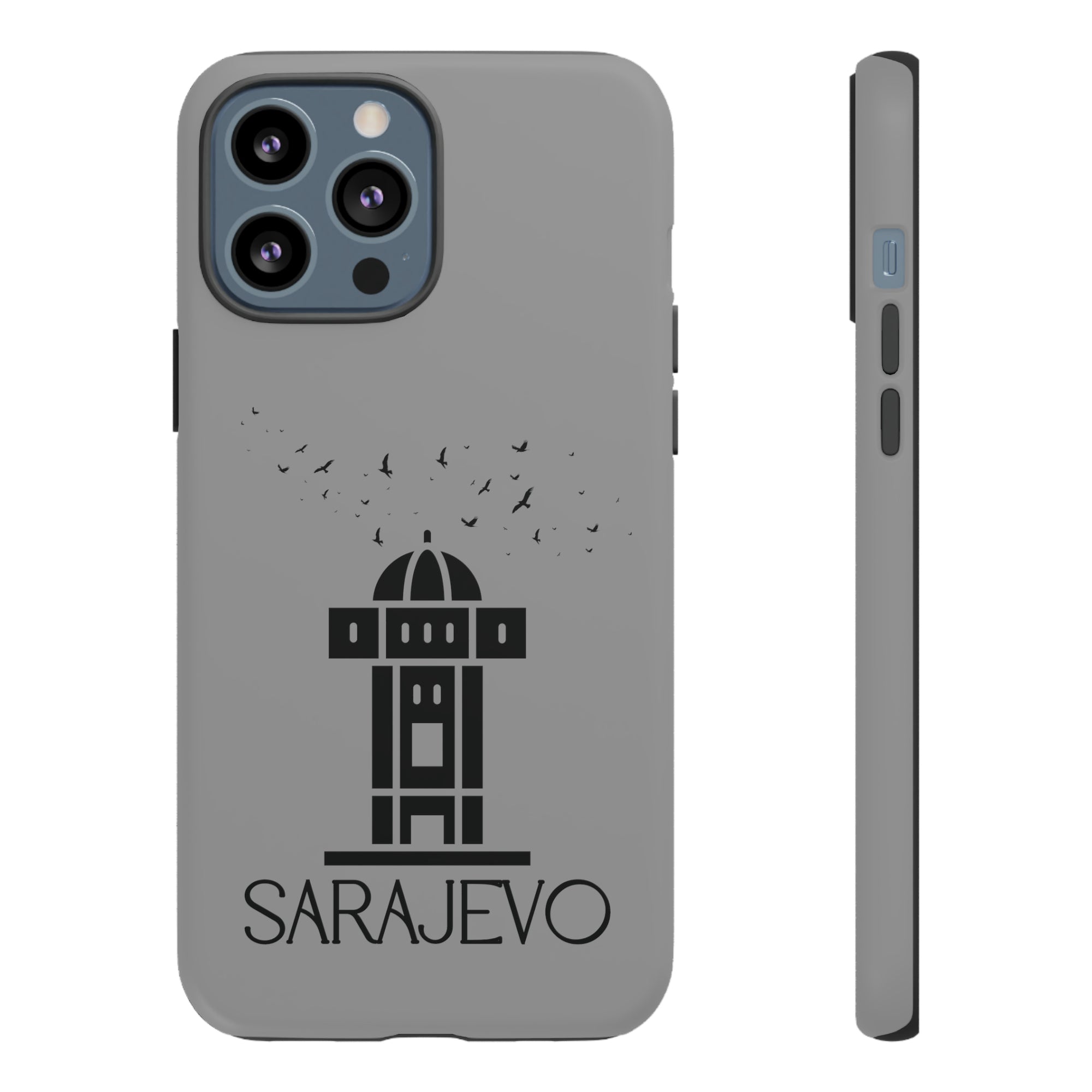 SARAJEVO SEBILJ Phone Case - Grey